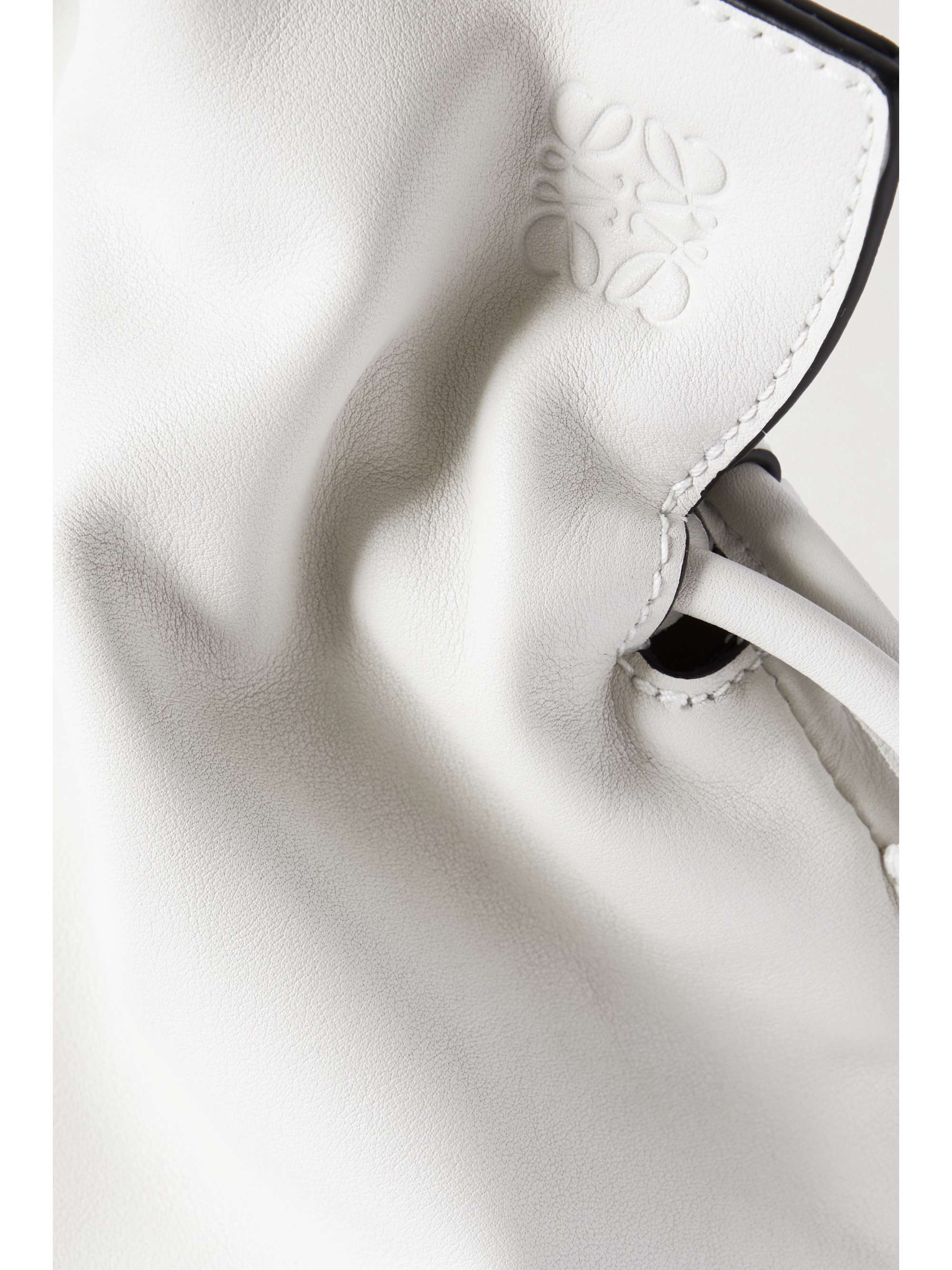 LOEWE Flamenco leather clutch
