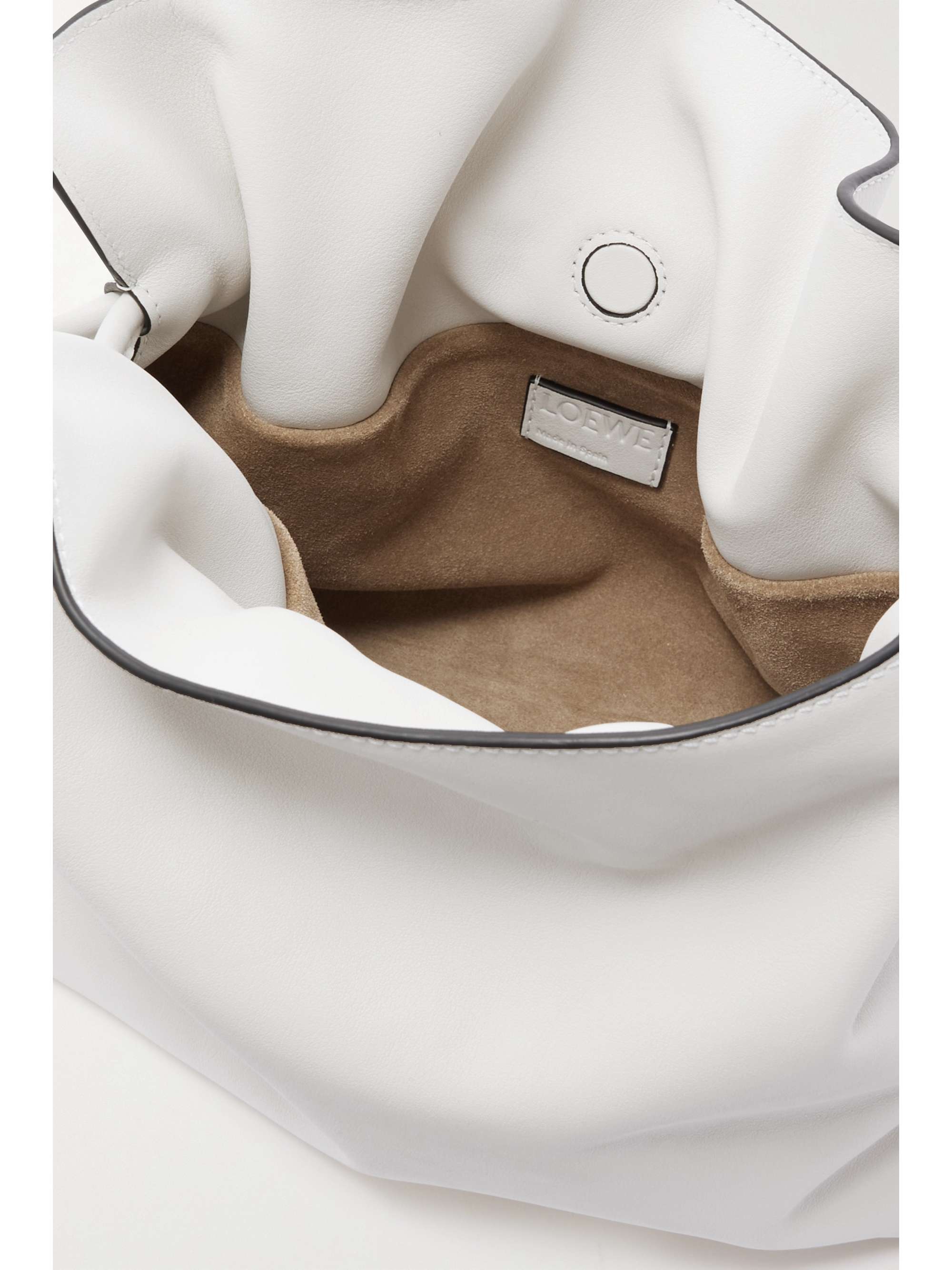 LOEWE Flamenco leather clutch