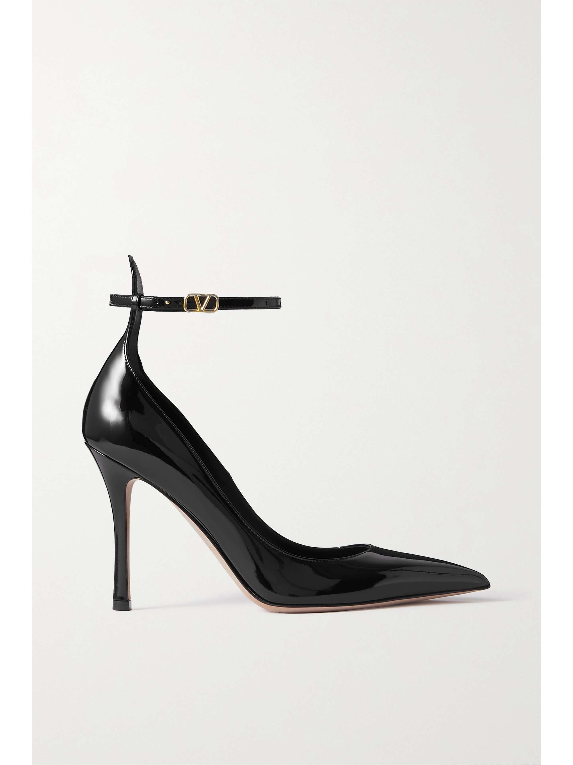 Valentino Garavani Tan-Go 100 patent-leather pumps