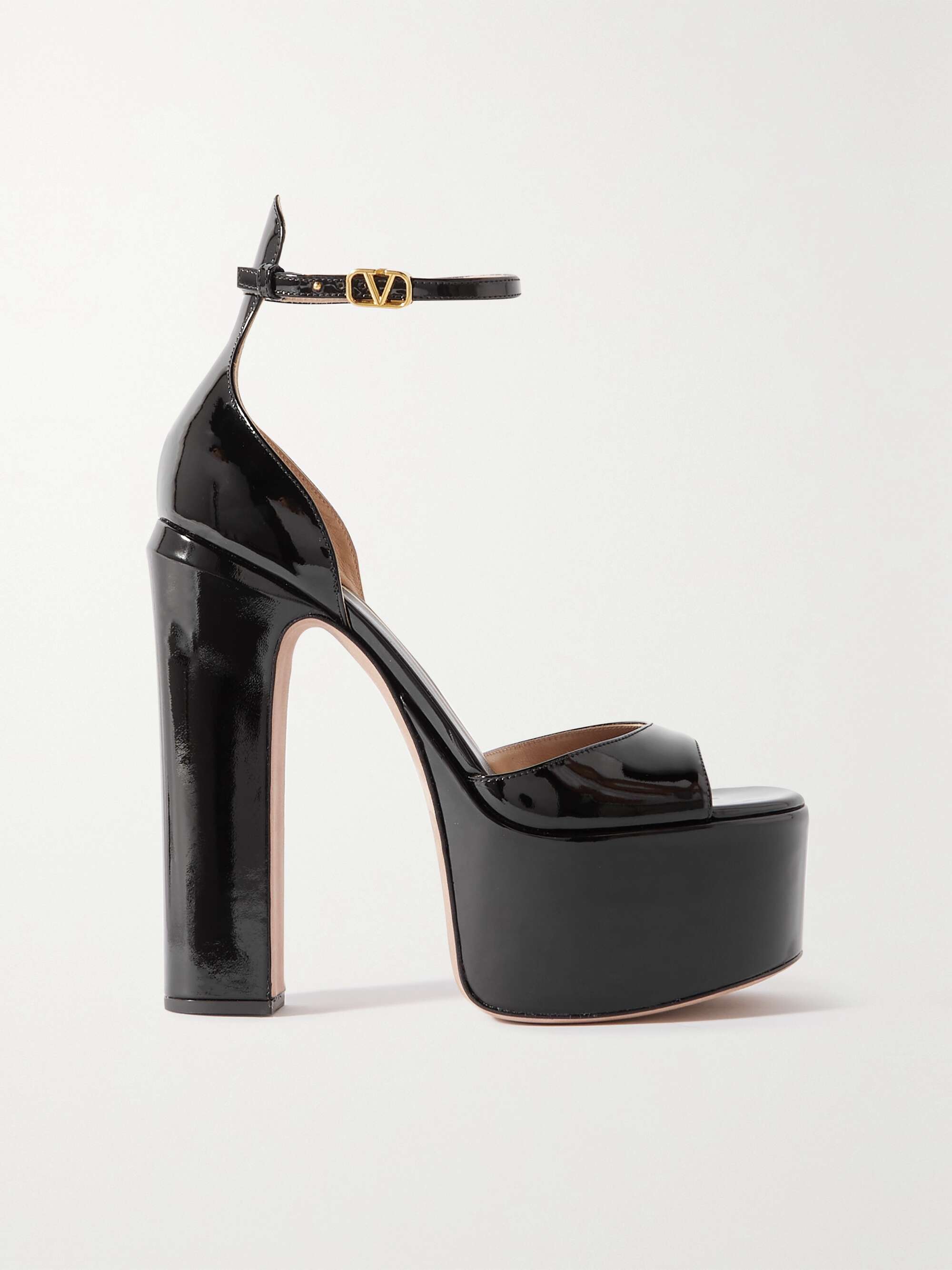 Leather platforms Clearance