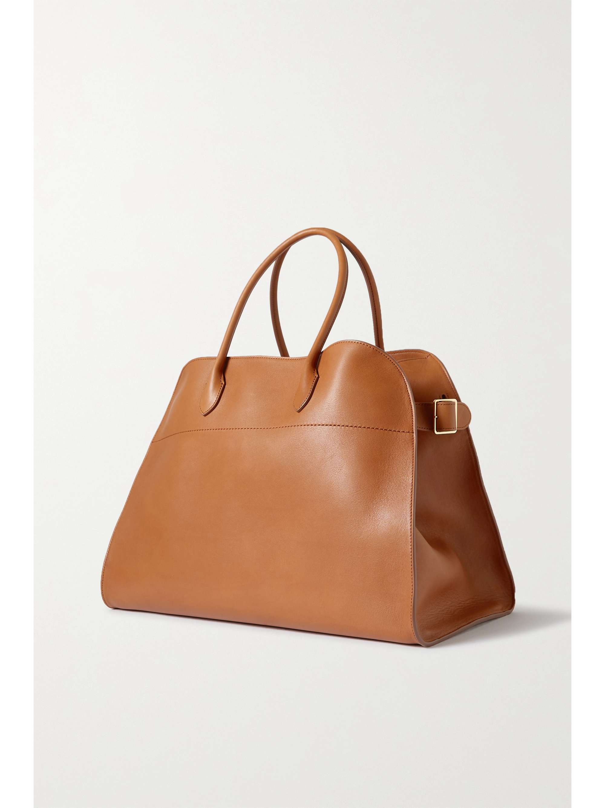 THE ROW Margaux 17 buckled leather tote
