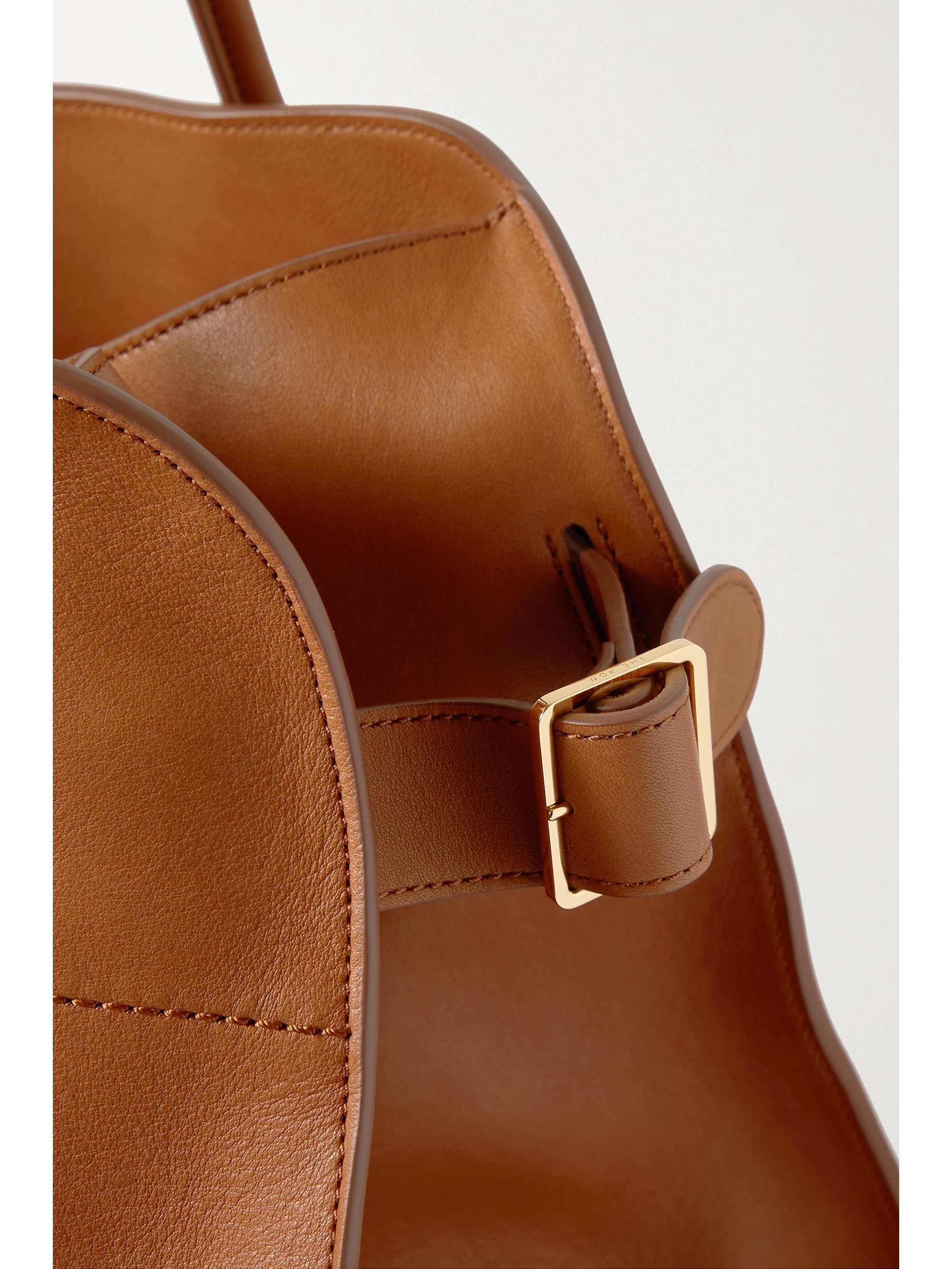 THE ROW Margaux 17 buckled leather tote