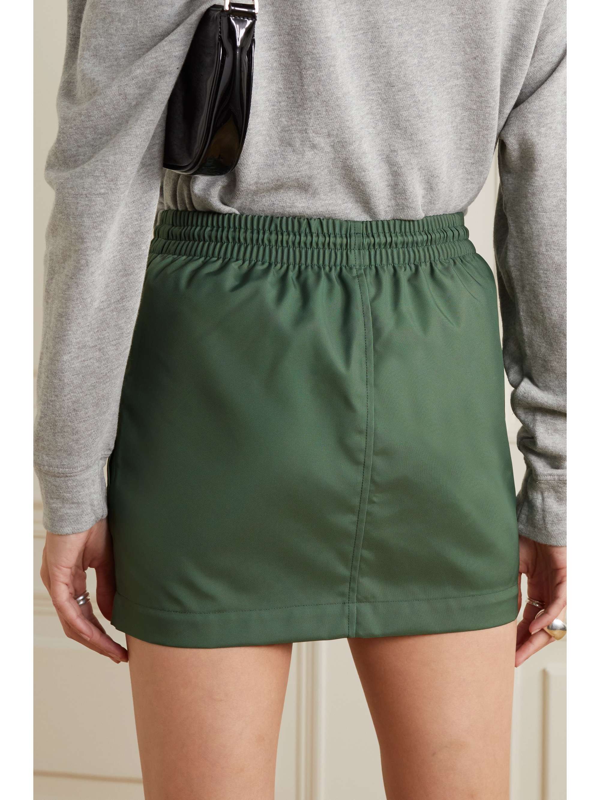 WARDROBE.NYC Utility shell mini skirt NETAPORTER