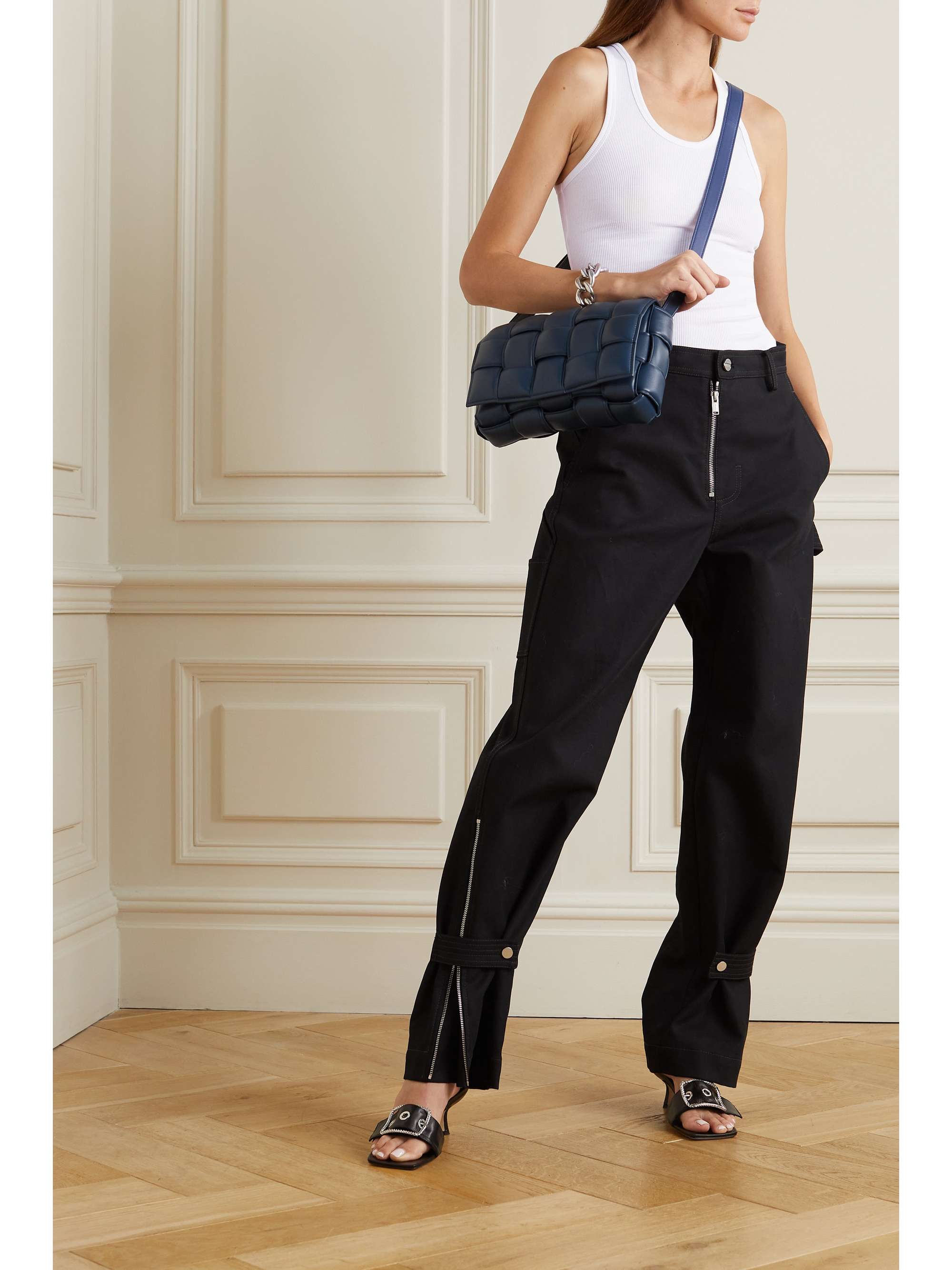 WARDROBE.NYC Ribbed cotton-jersey tank