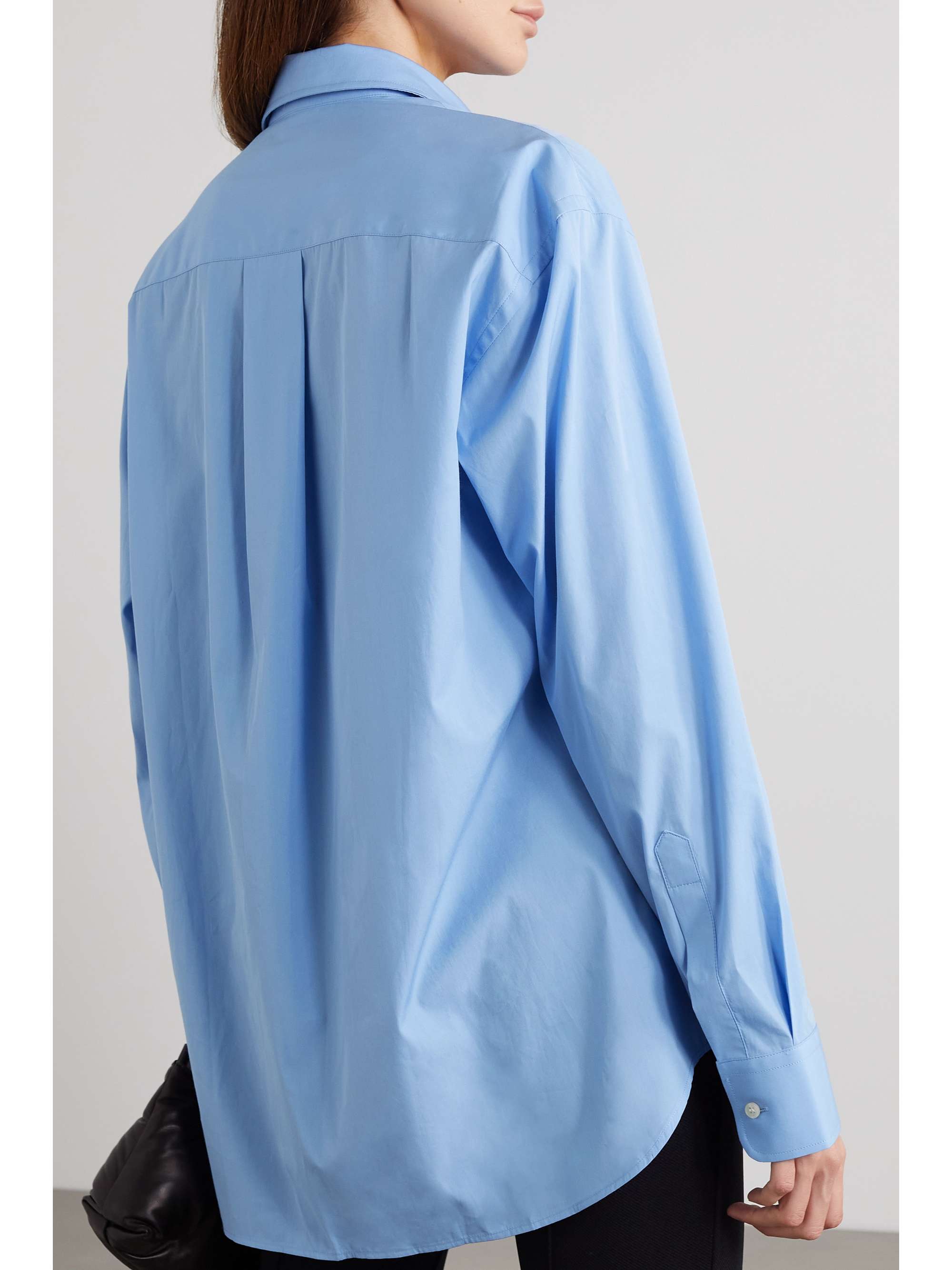 WARDROBE.NYC Oversized cottonpoplin shirt NETAPORTER