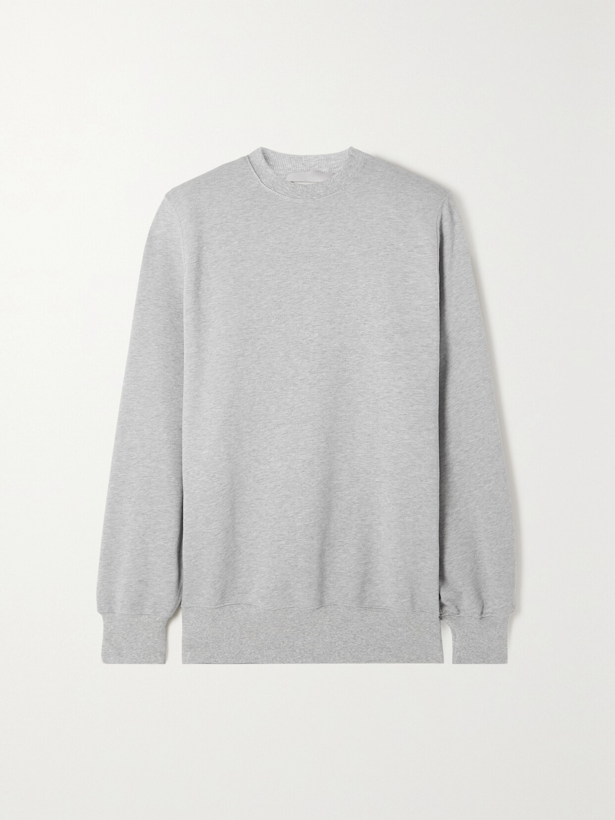 WARDROBE.NYC Track Cotton-jersey Mini Dress