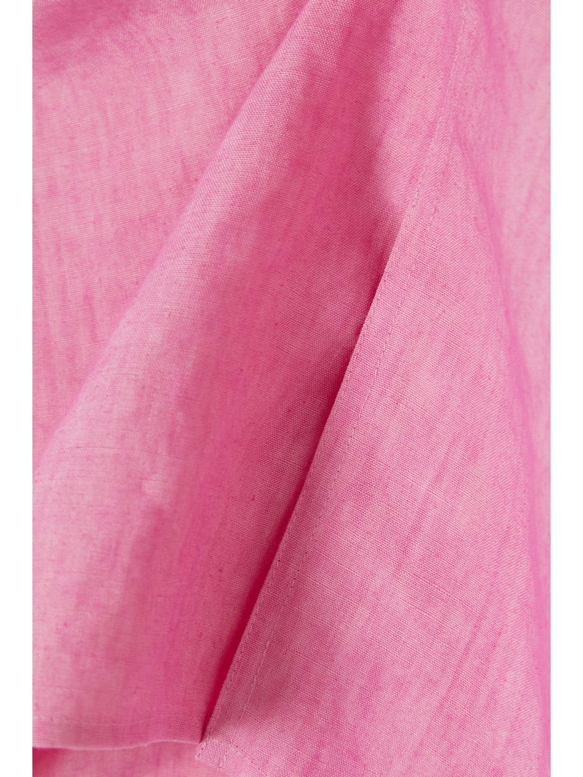 JACQUEMUS Cutout draped linen mini skirt
