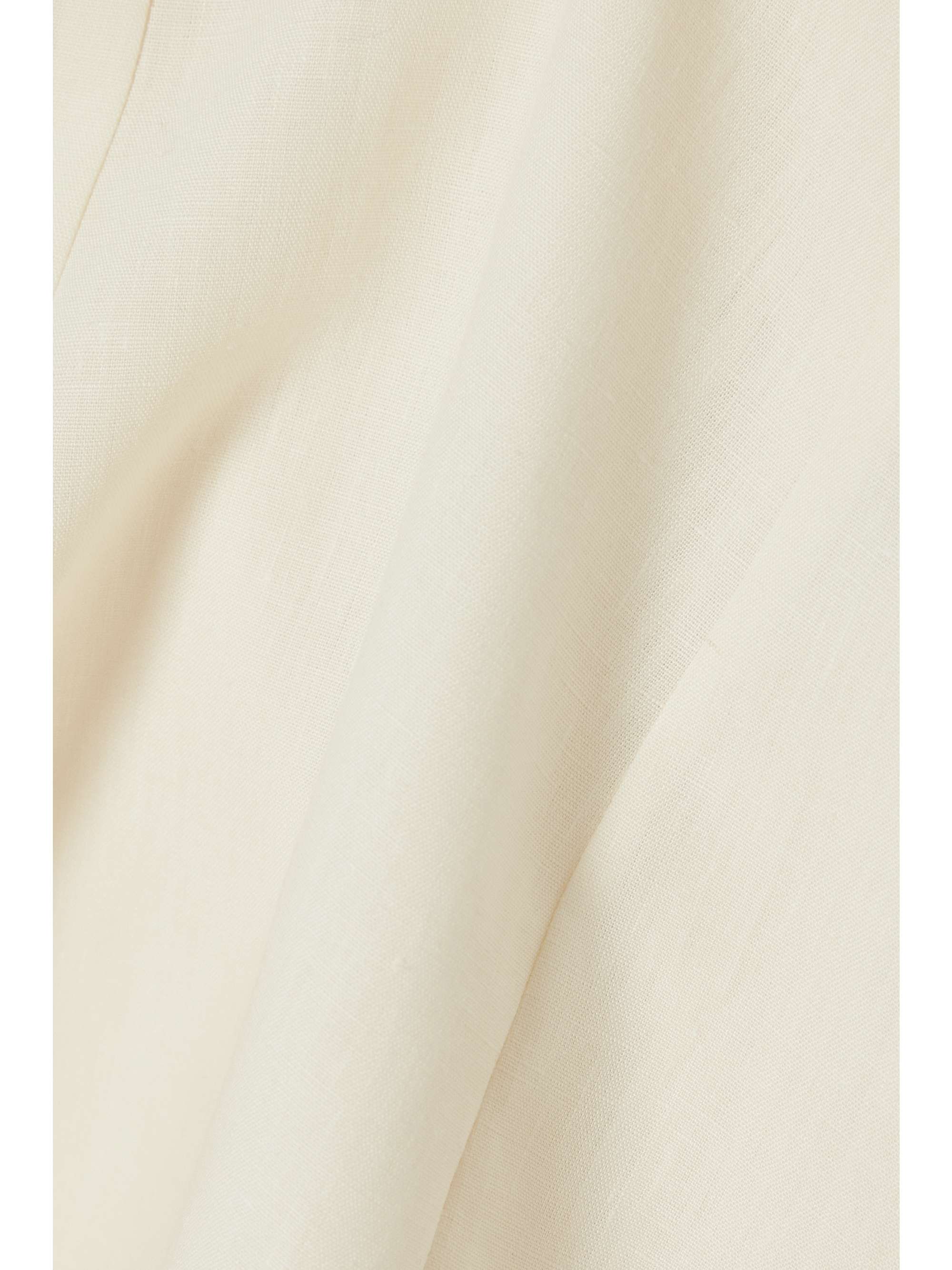 JACQUEMUS Bambino linen halterneck mini dress