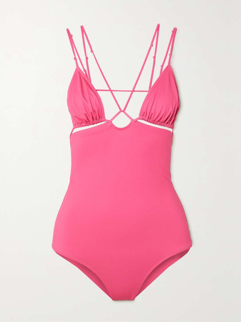 Jacquemus Pila Cutout Recycled Swimsuit - x large