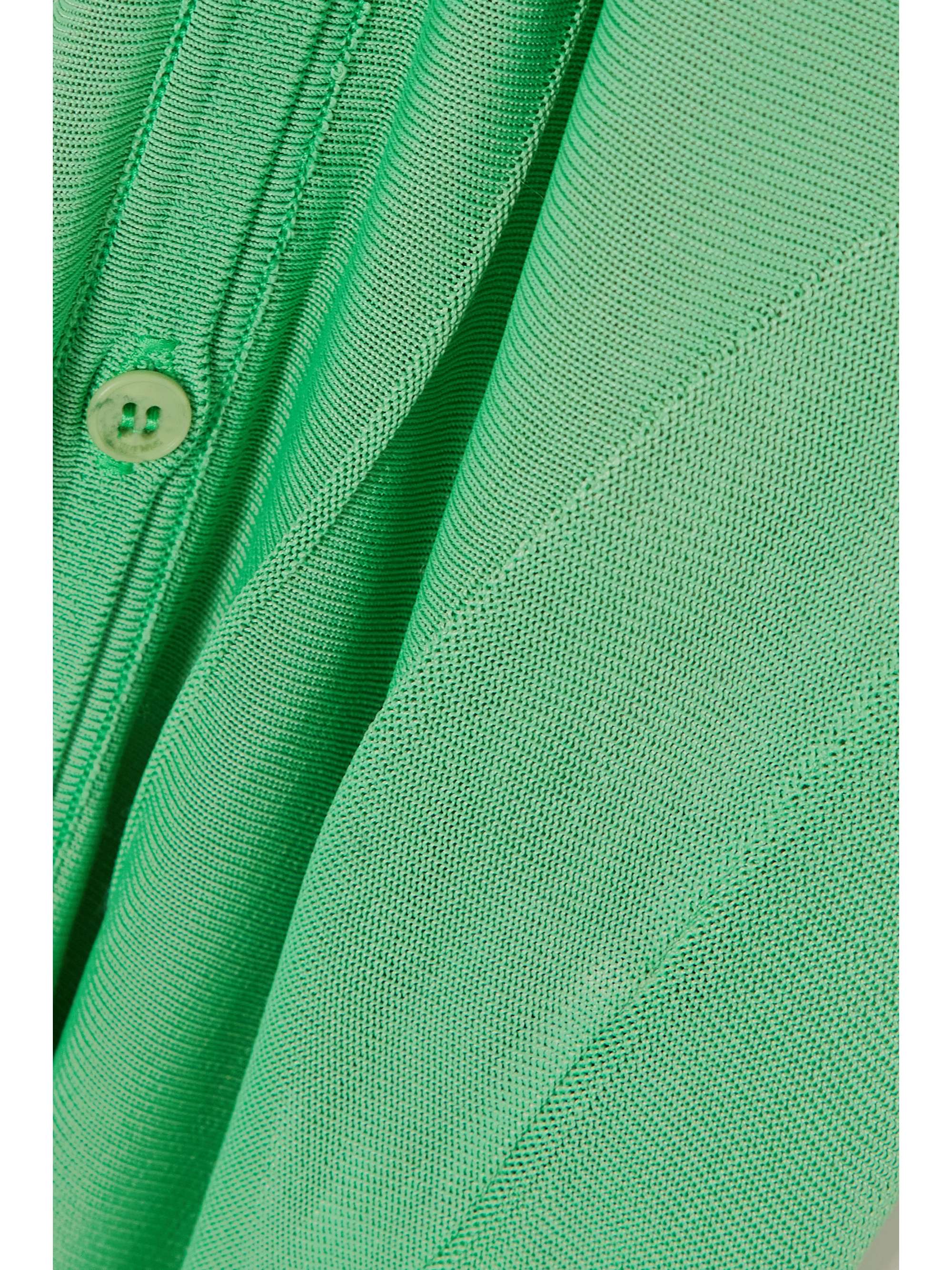 JACQUEMUS Robe longue épaules nues en mailles stretch Lagoa