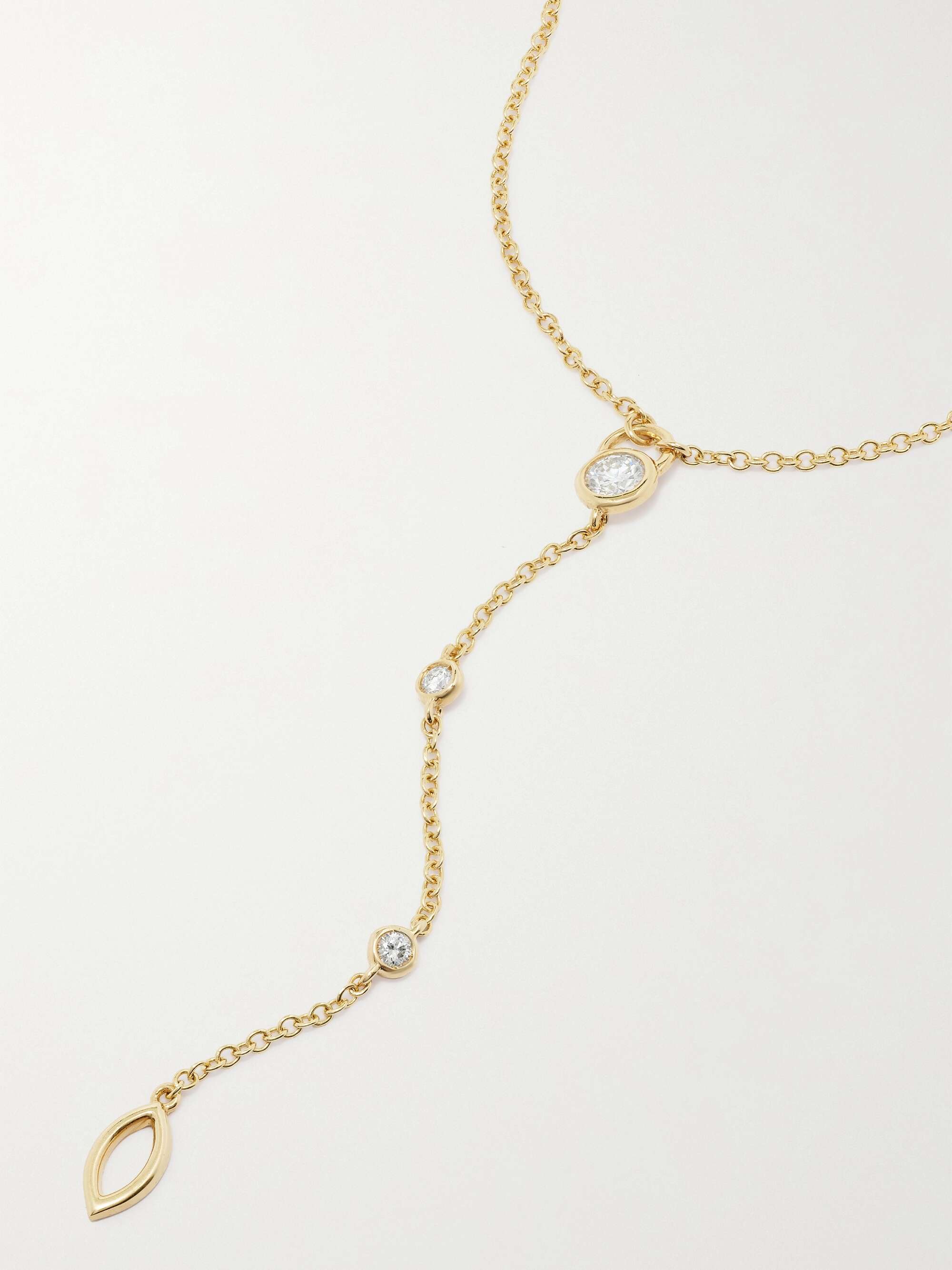 Diamond tie deals necklace