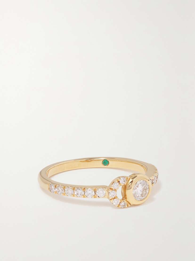 Courbet Co 18-karat Recycled Gold Laboratory-grown Diamond Ring