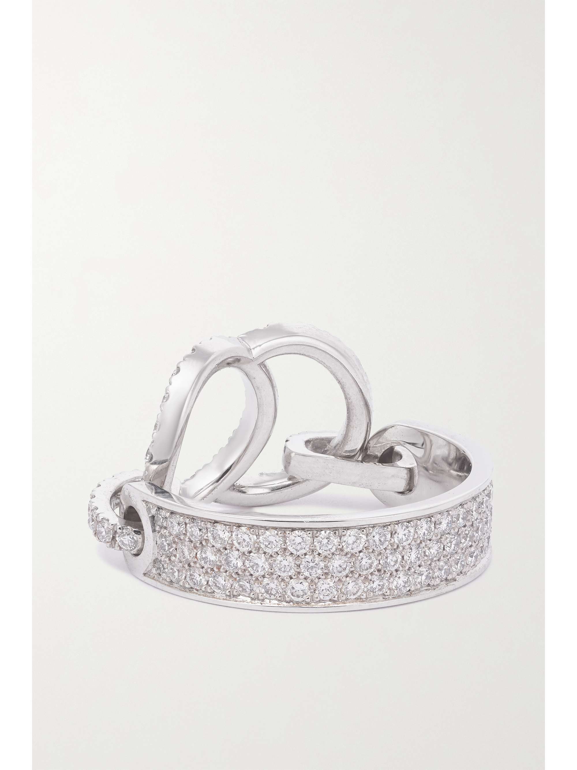 COURBET Céleste 18-karat recycled gold laboratory-grown diamond ring