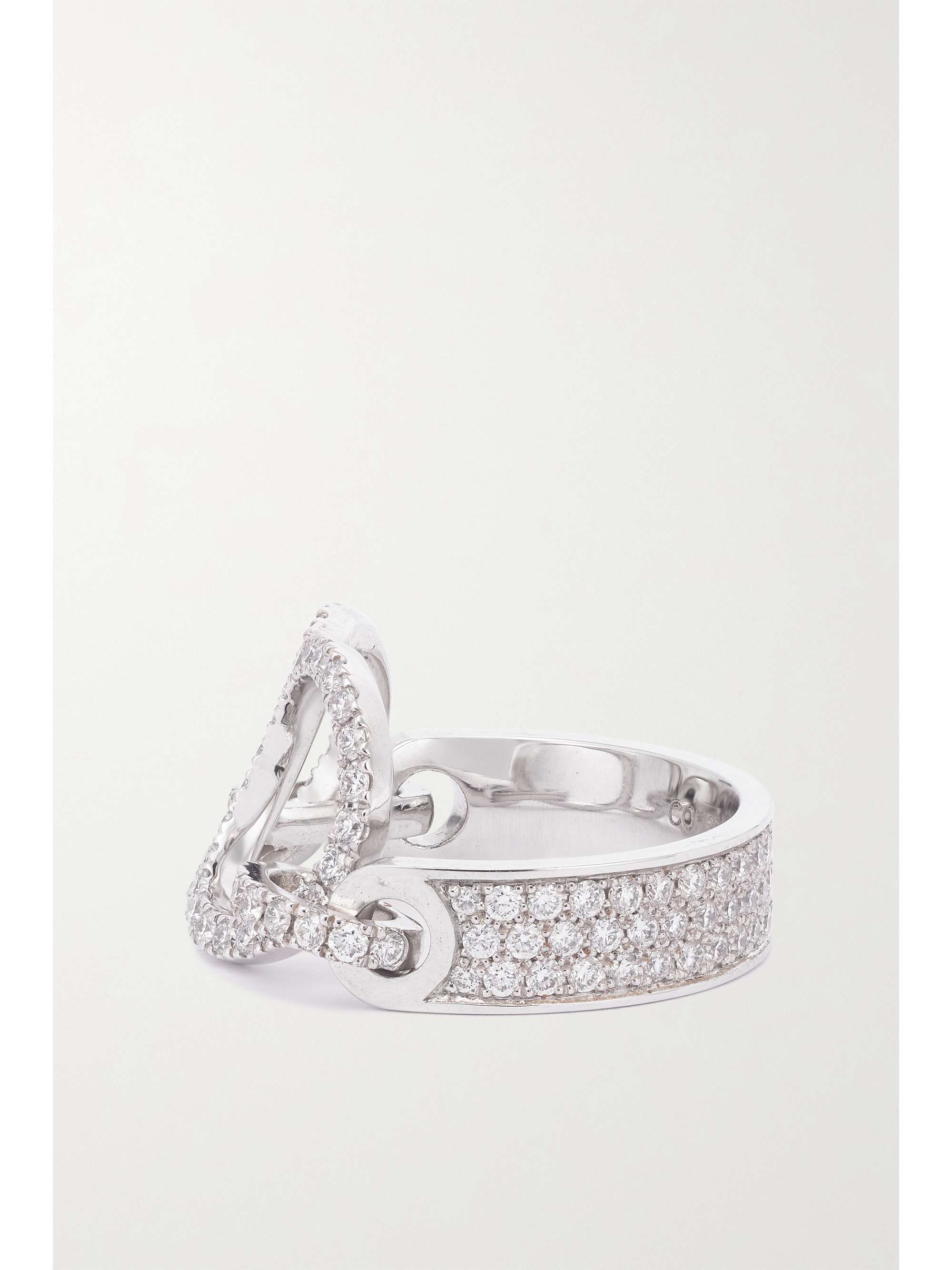 COURBET Céleste 18-karat recycled gold laboratory-grown diamond ring