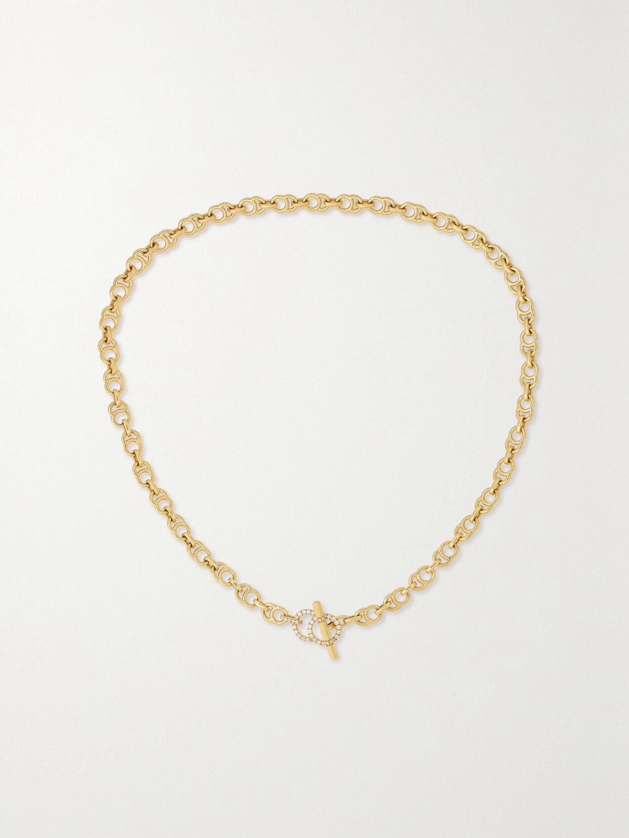 Courbet Céleste 18-karat Recycled Gold Laboratory-grown Diamond Necklace