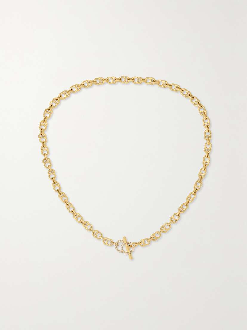 Courbet Céleste 18-karat Recycled  Laboratory-grown Diamond Necklace - One size