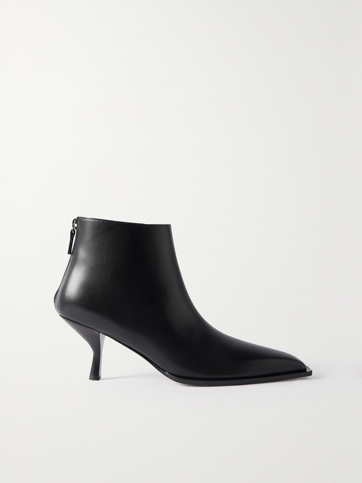 The Row - Coco Leather Ankle...