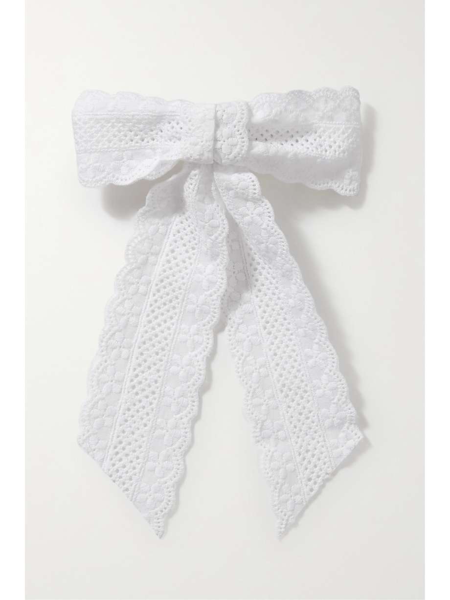 net-a-porter.com | Lia broderie anglaise hair clip