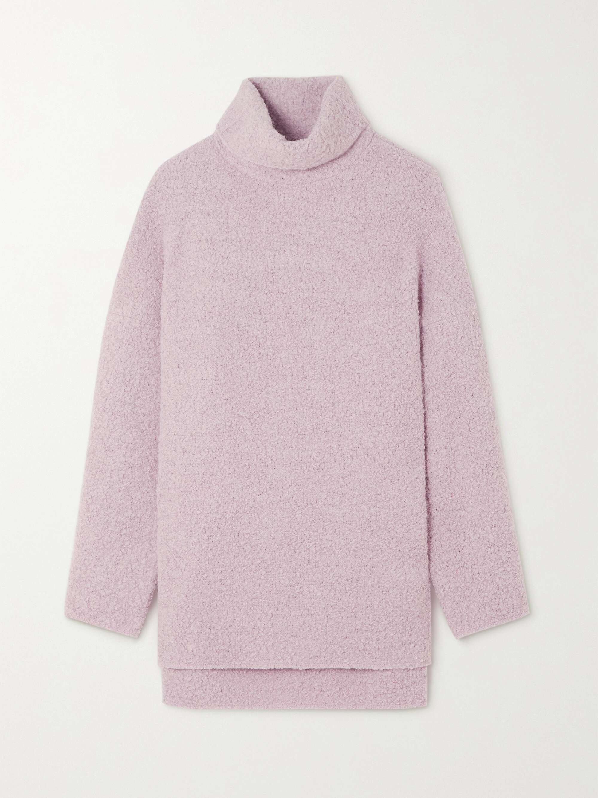 net-a-porter.com | Pullover aus Bouclé aus einer Alpakawollmischung mit Rollkragen