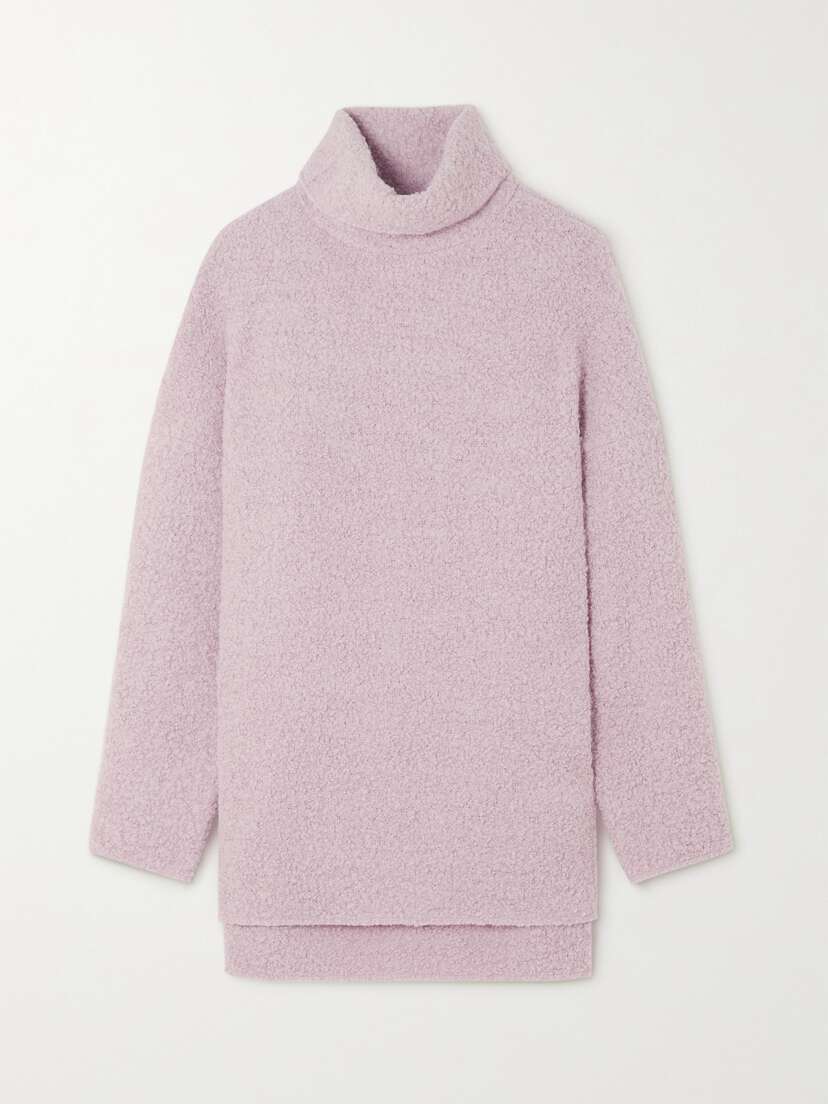 GAUCHERE Alpaca-blend Bouclé Turtleneck Sweater