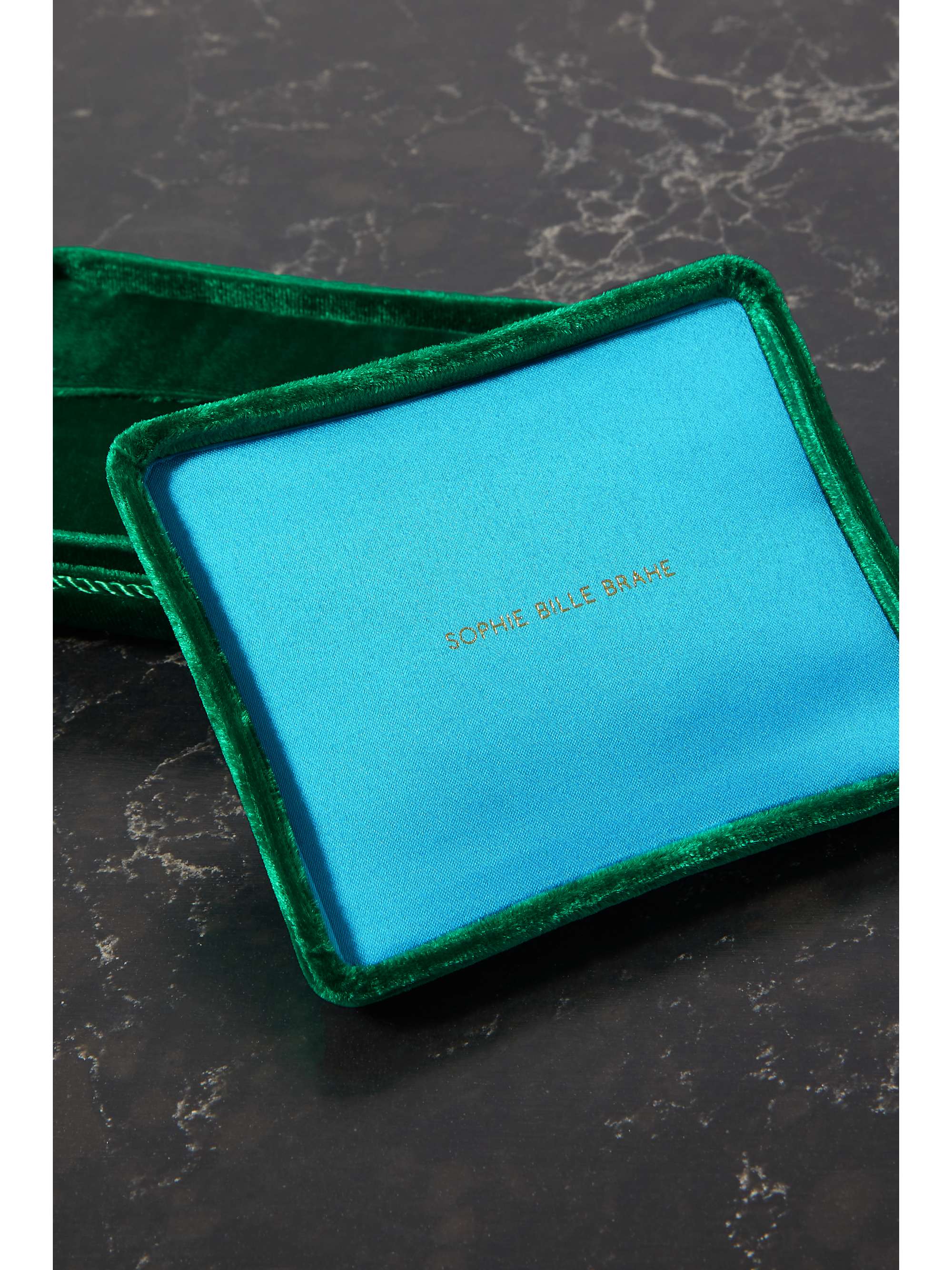 SOPHIE BILLE BRAHE Boîte à bijoux en velours