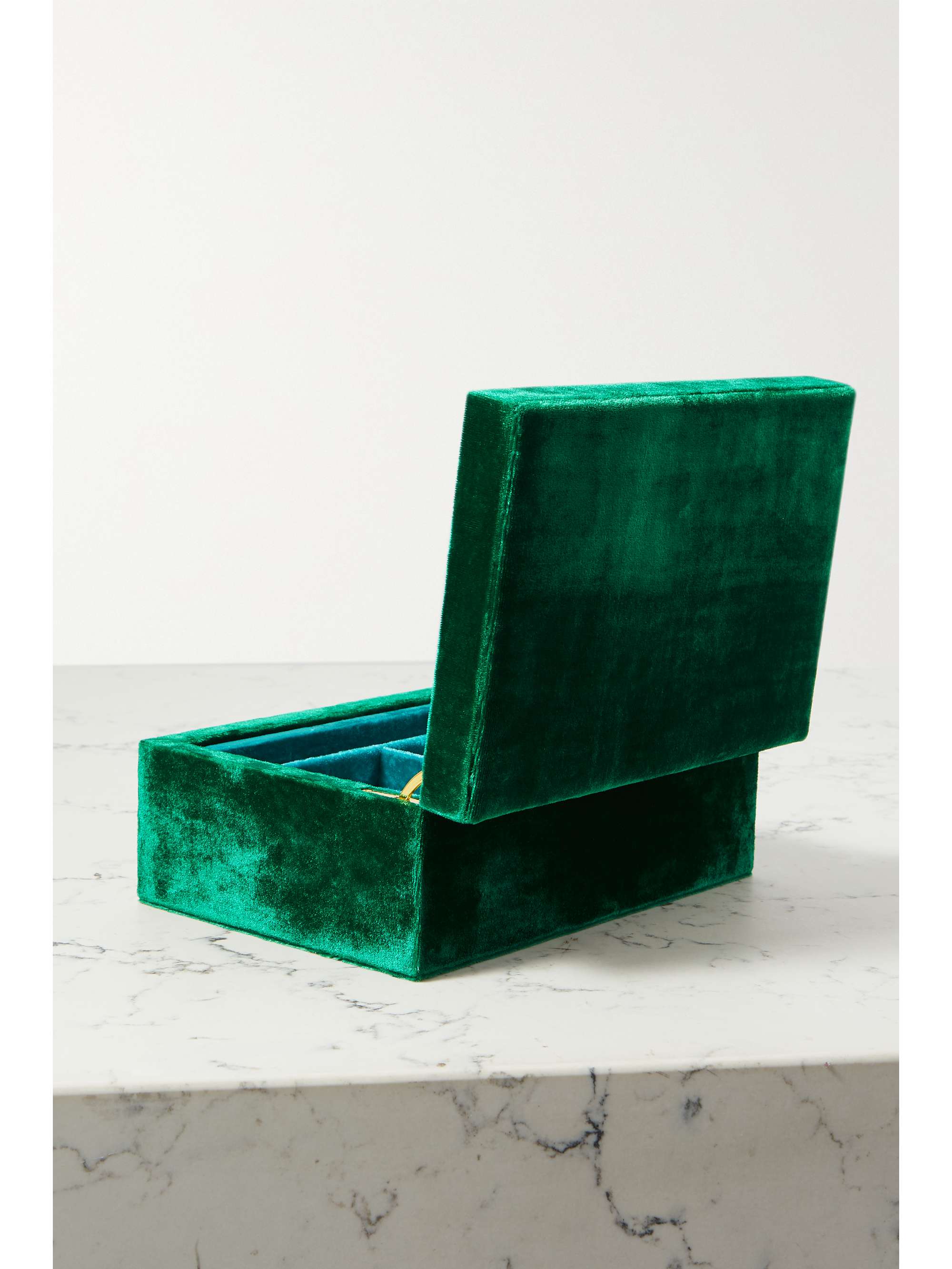 SOPHIE BILLE BRAHE Boîte à bijoux en velours Trésor Large
