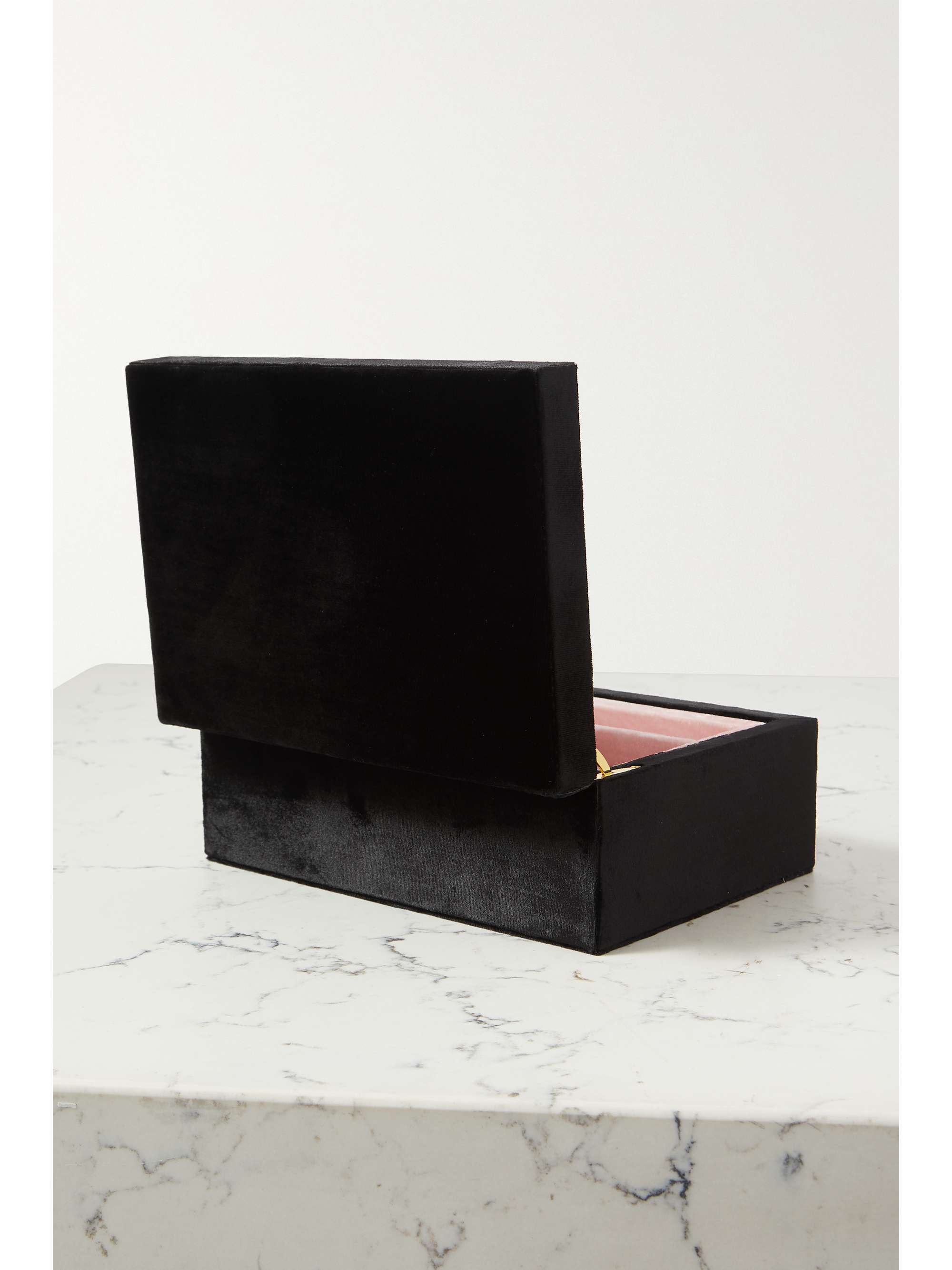 SOPHIE BILLE BRAHE Boîte à bijoux en velours Trésor Large