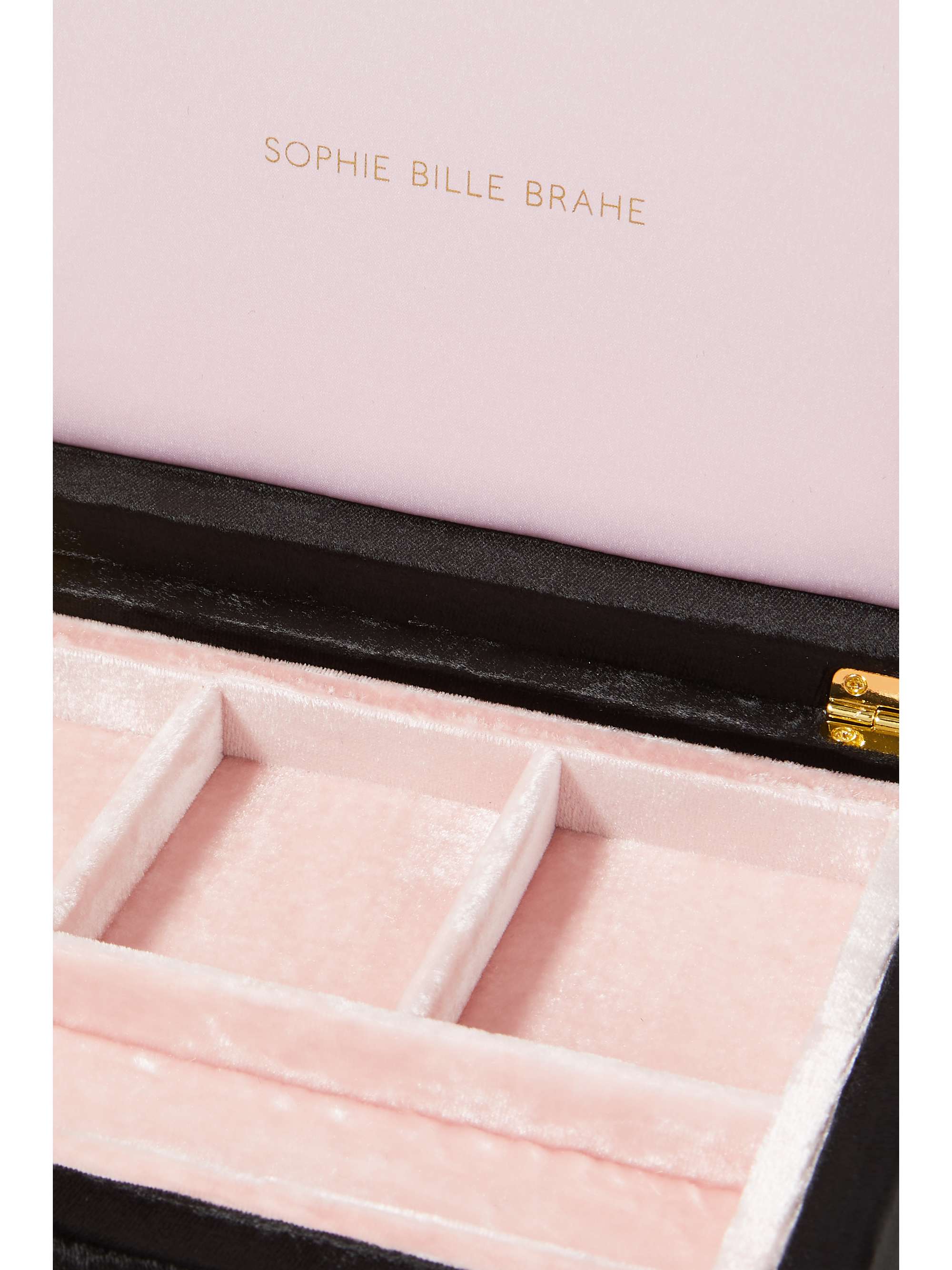 SOPHIE BILLE BRAHE Boîte à bijoux en velours Trésor Large