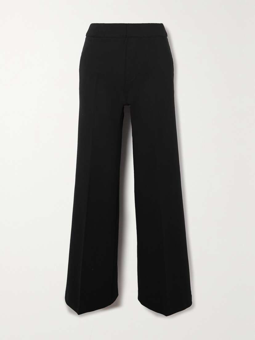 Spanx Perfect Stretch-ponte Wide-leg Pants