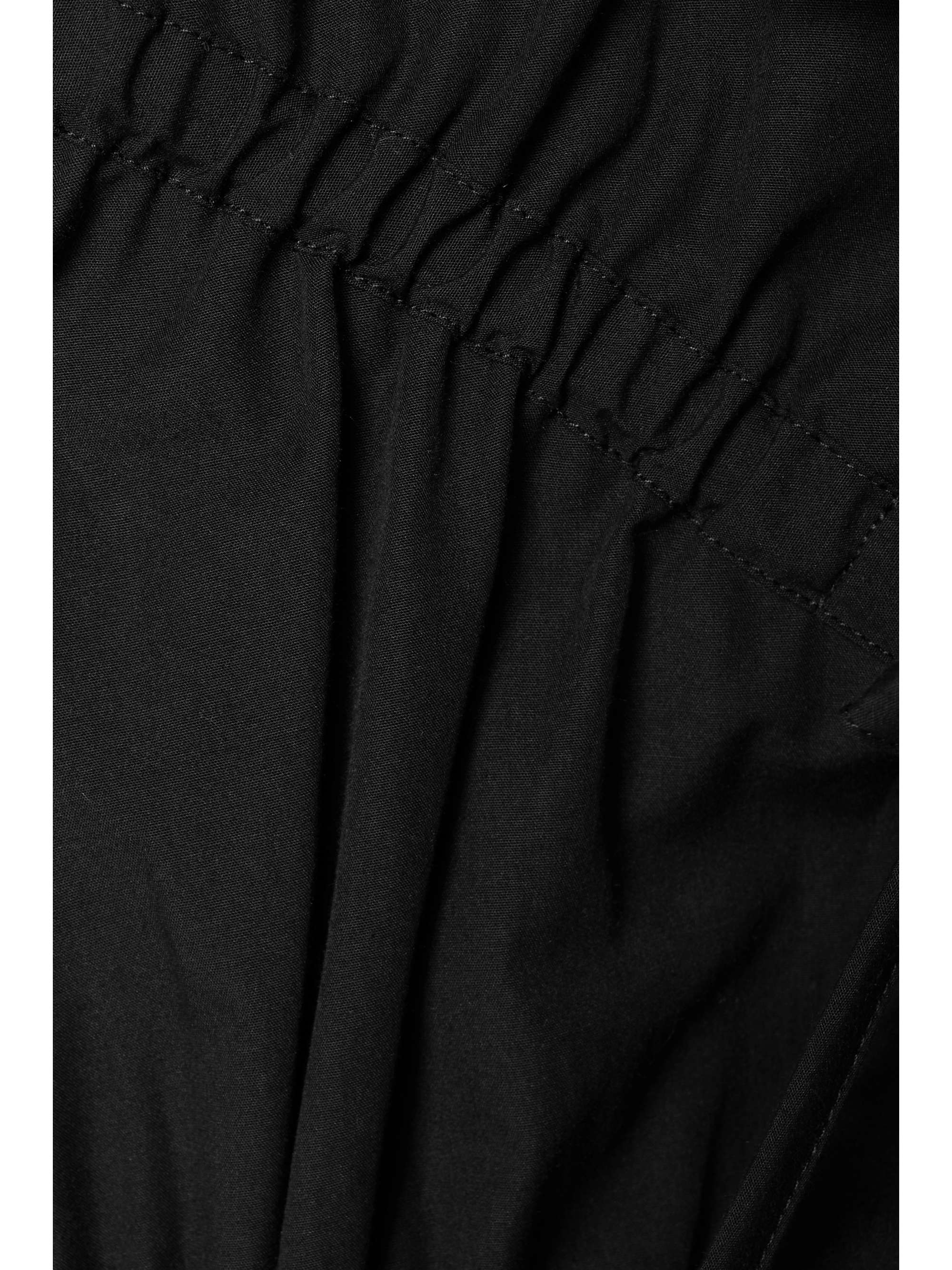 RENAISSANCE RENAISSANCE Crimes gathered cotton-poplin dress