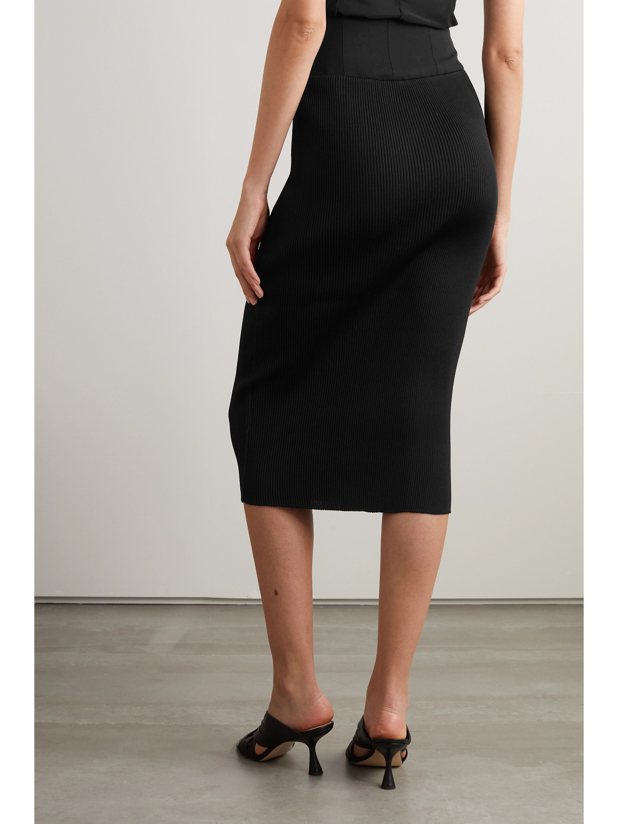 Jersey And Twill Midi