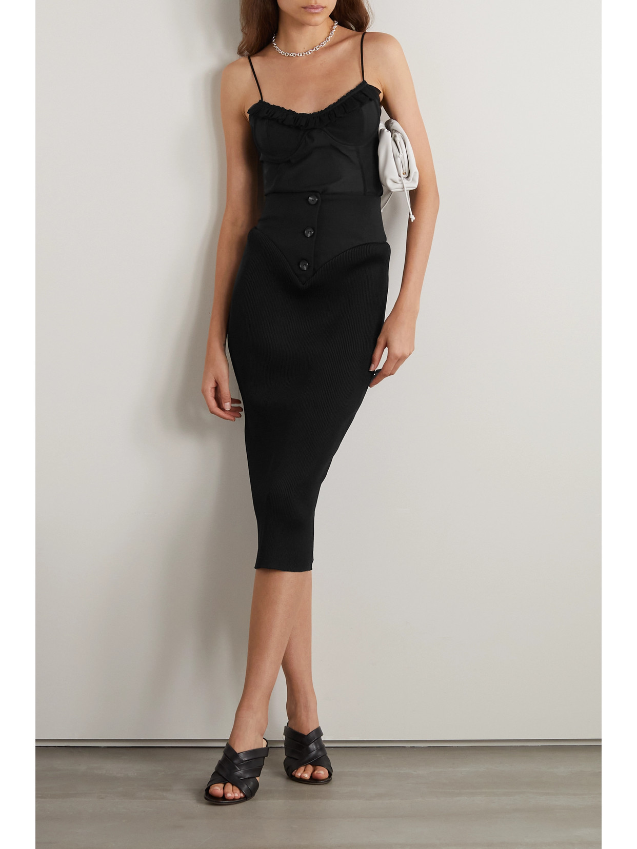 Jersey And Twill Midi