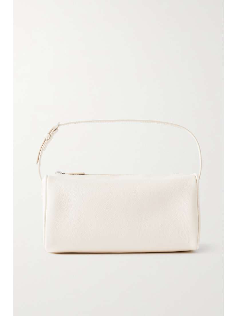 The Row 90s Small Textured-leather Tote