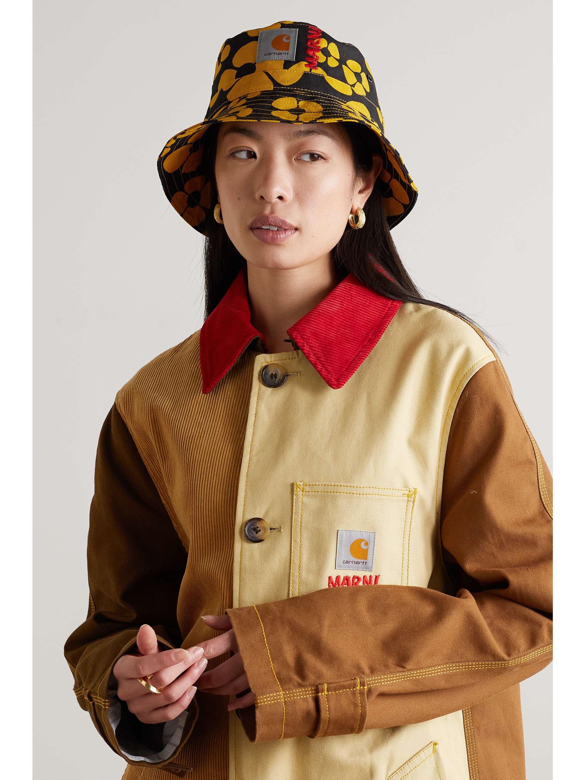 新品タグ付　CARHARTT×MARNI　Carharttマルニ　バケットハットバケットハット