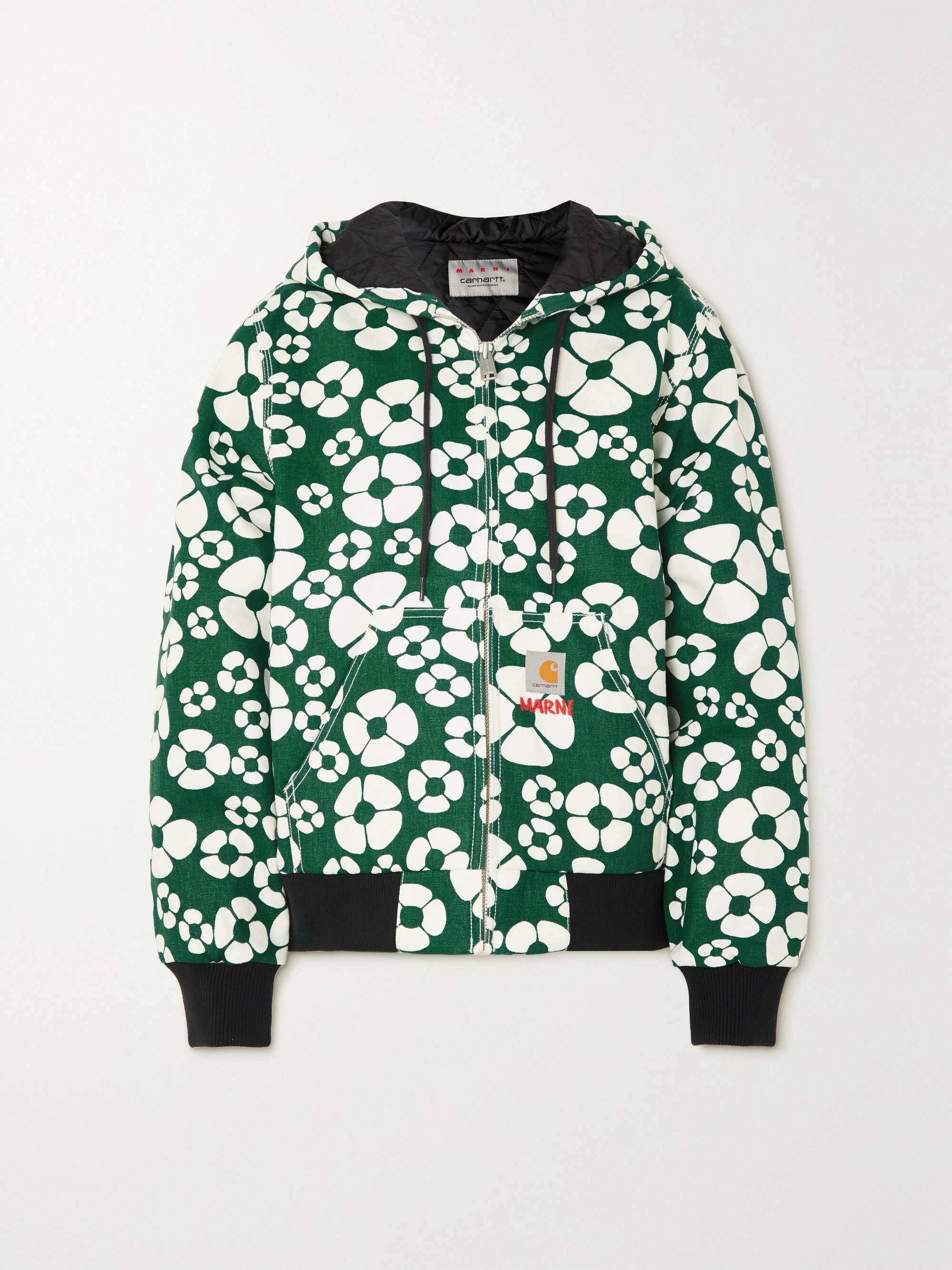 Carhartt canvas hooded jacket top