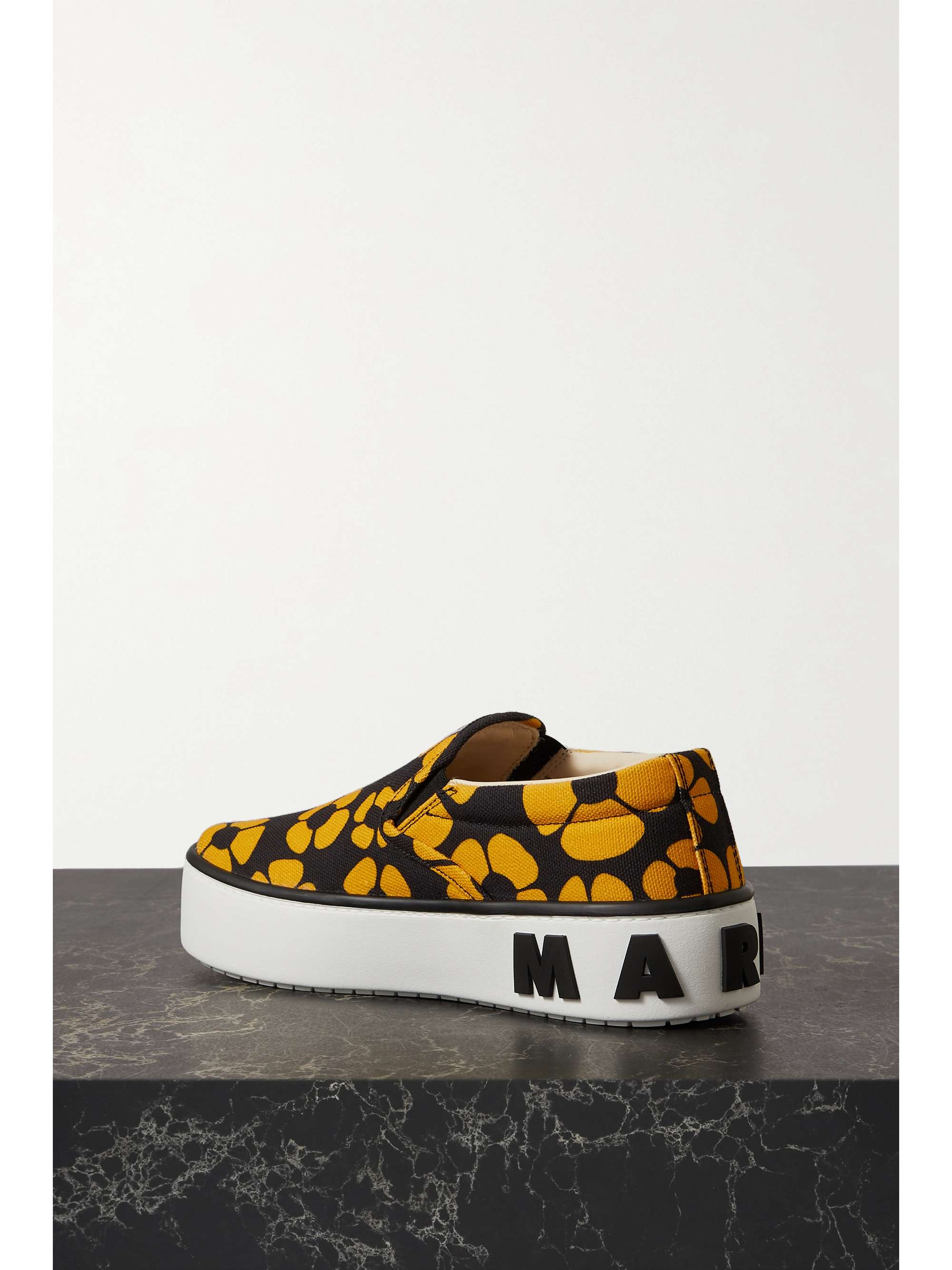 MARNI + Carhartt WIP floral-print cotton-canvas slip-on sneakers