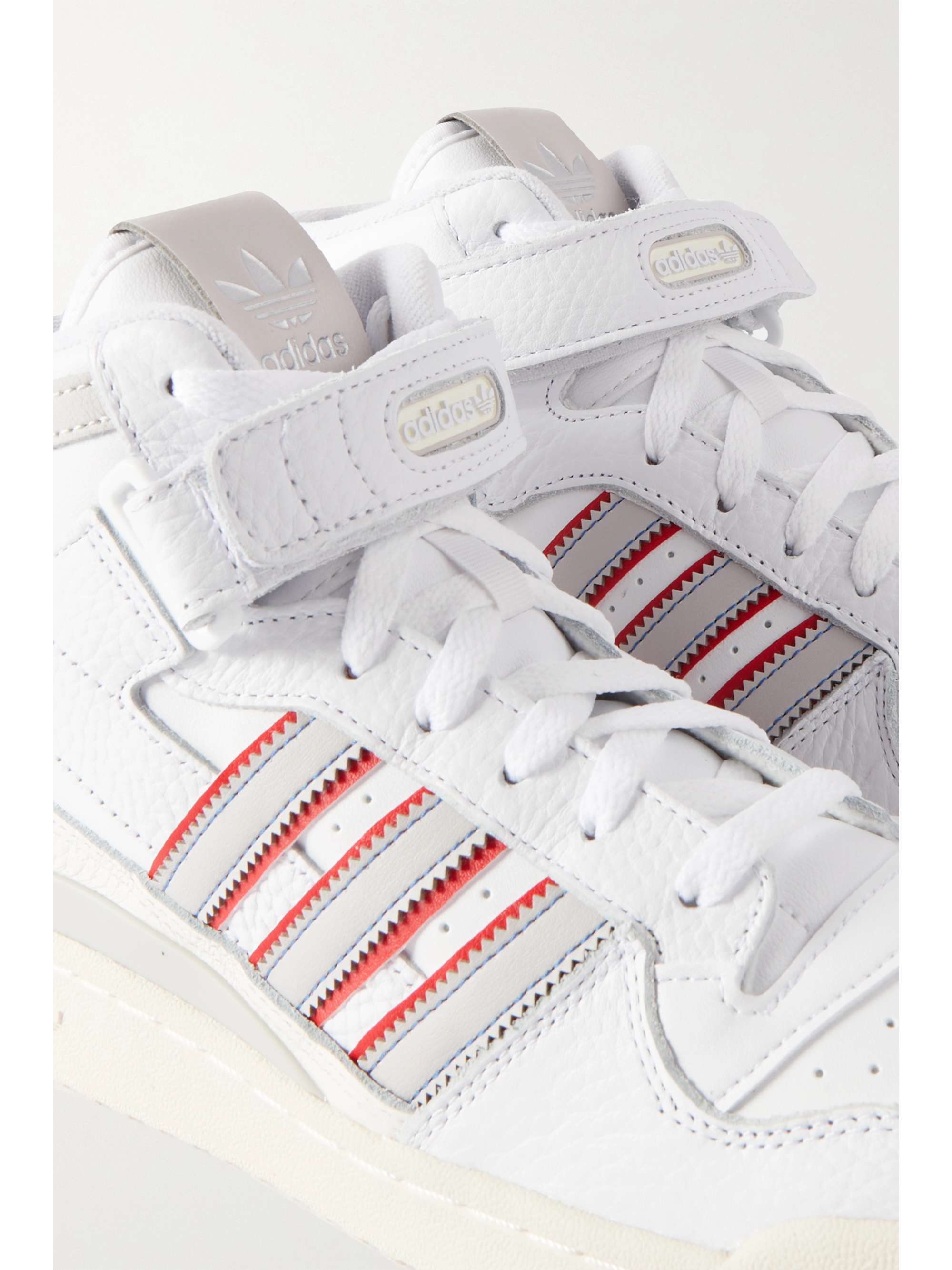 ORIGINALS Mid ADIDAS | sneakers NET-A-PORTER leather high-top Forum