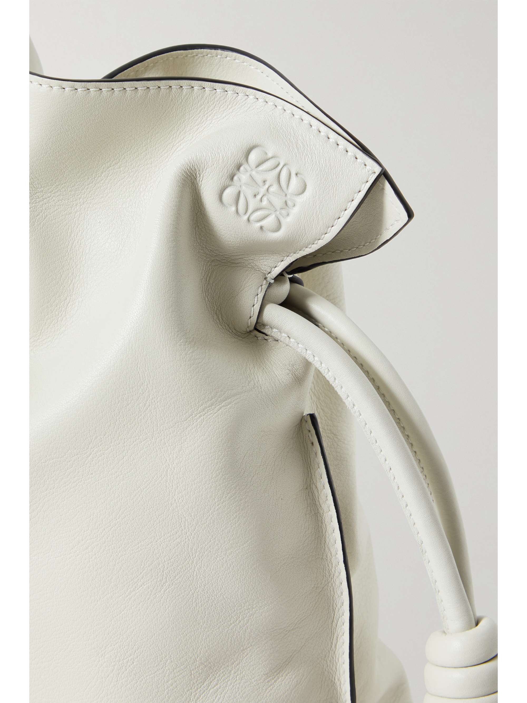 LOEWE Flamenco leather clutch
