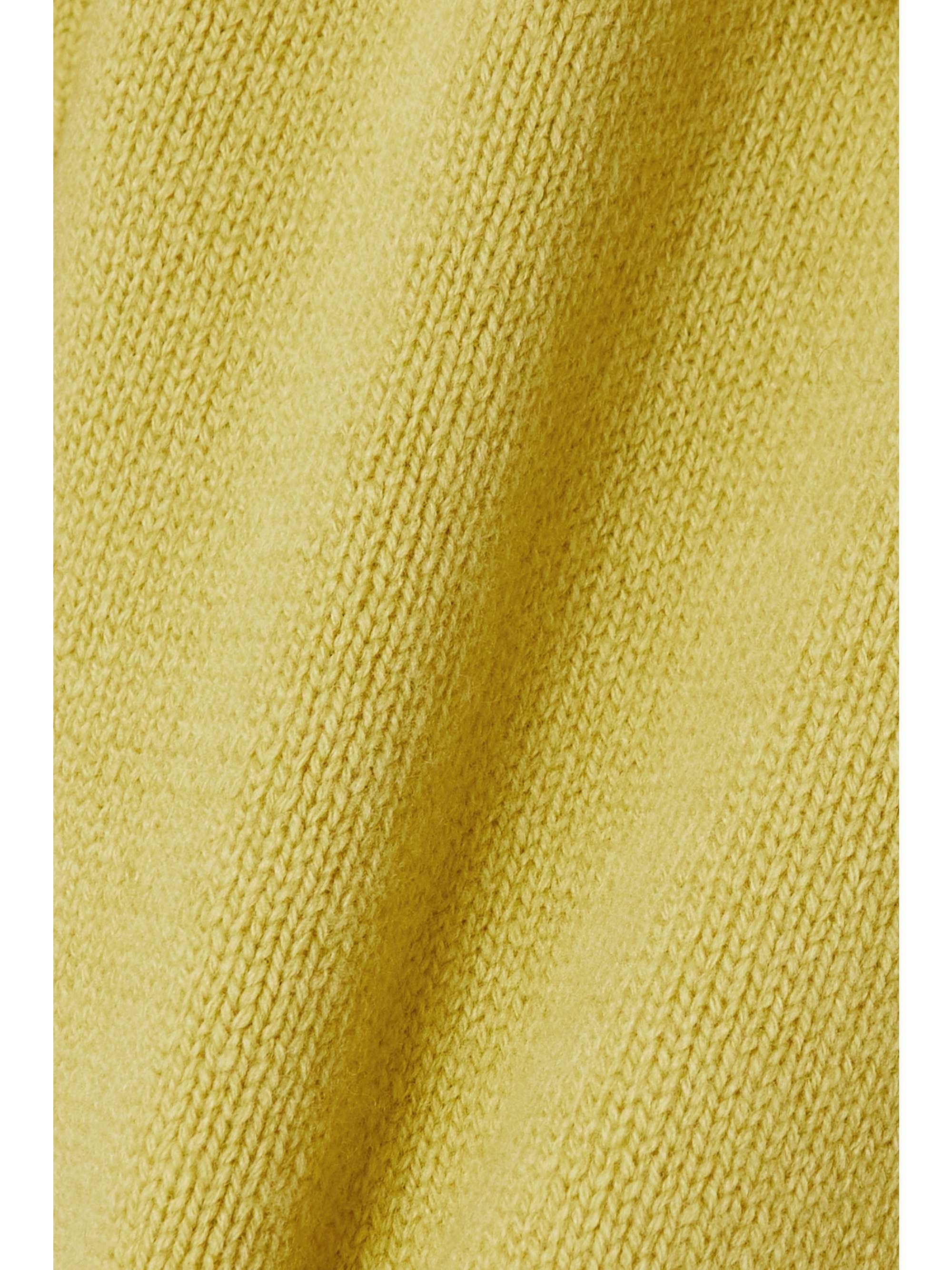 SACAI Layered mohair-blend and wool sweater