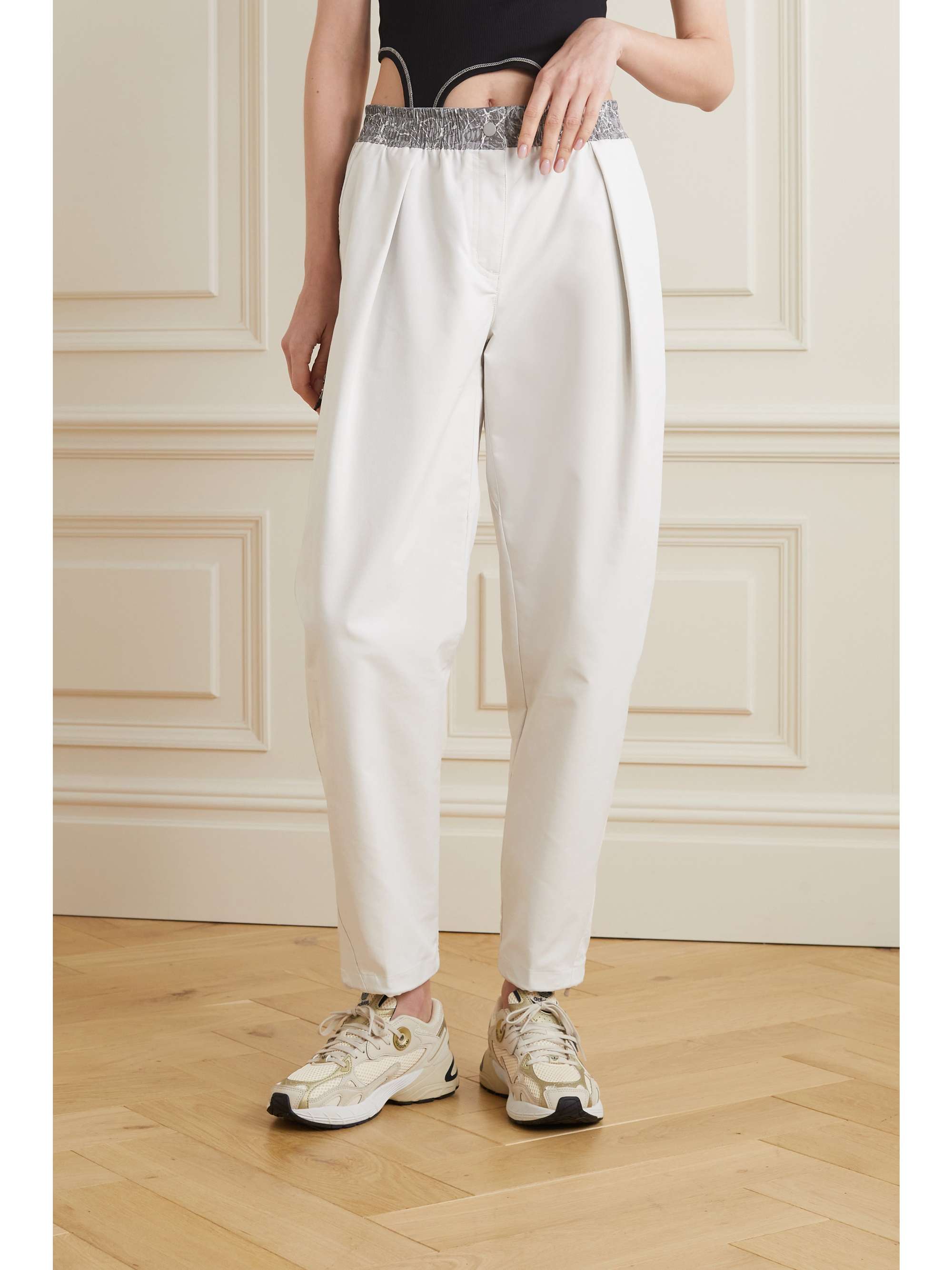 ADIDAS ORIGINALS + and wander TERREX cotton-blend slim-leg pants