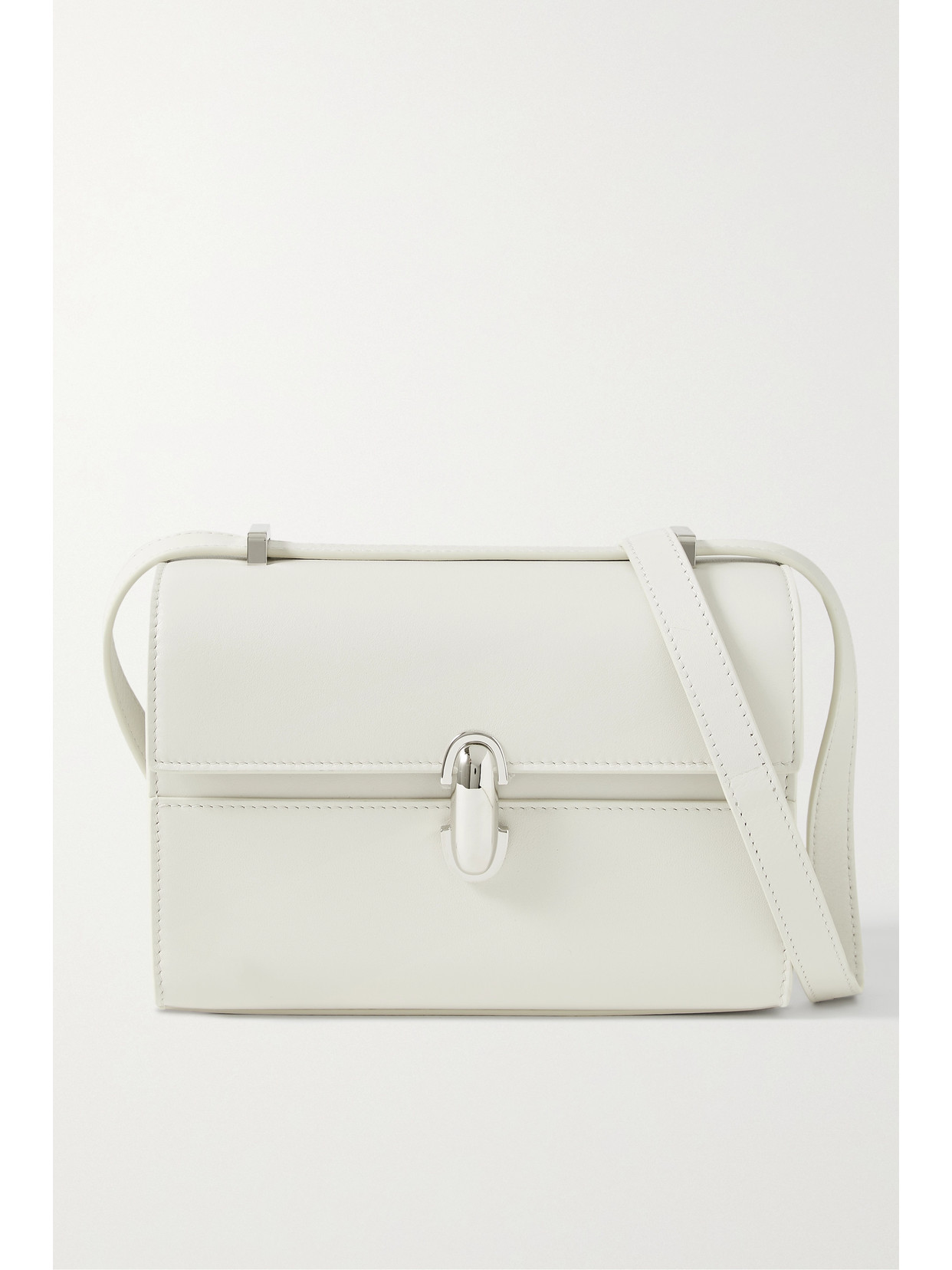 SAVETTE SYMMETRY 19 LEATHER SHOULDER BAG