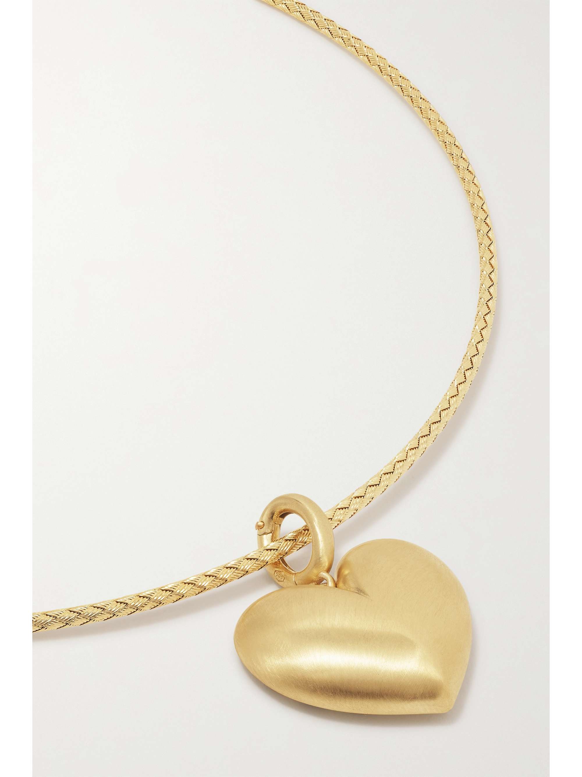 LAUREN RUBINSKI 14-karat gold necklace