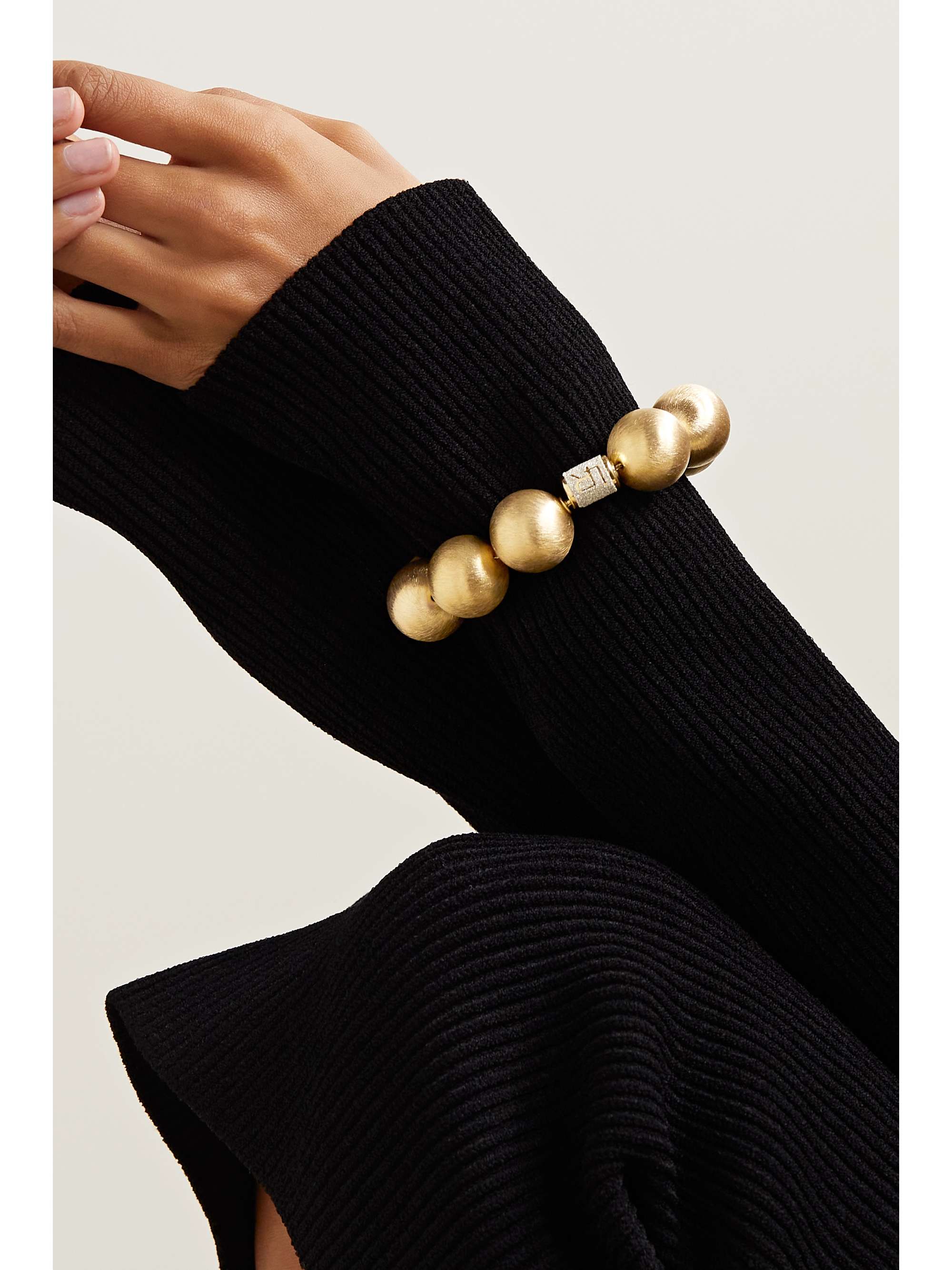 LAUREN RUBINSKI 14-karat gold bracelet