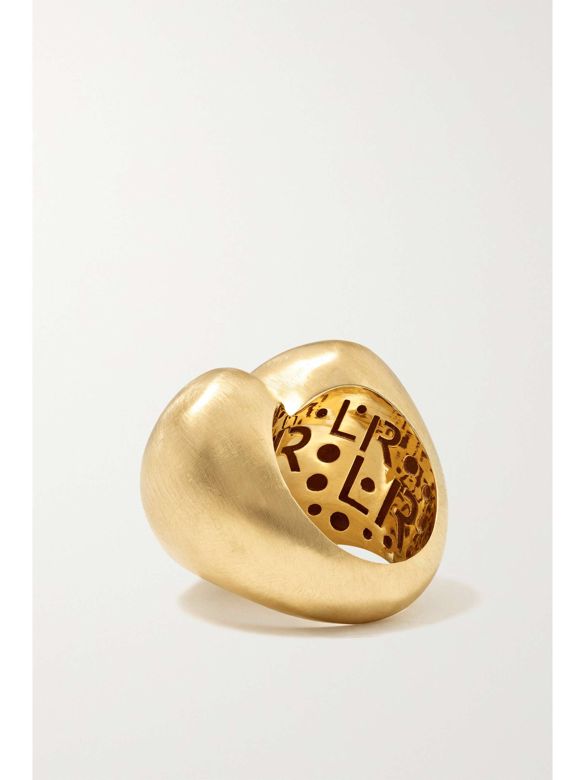 LAUREN RUBINSKI 14-karat gold ring
