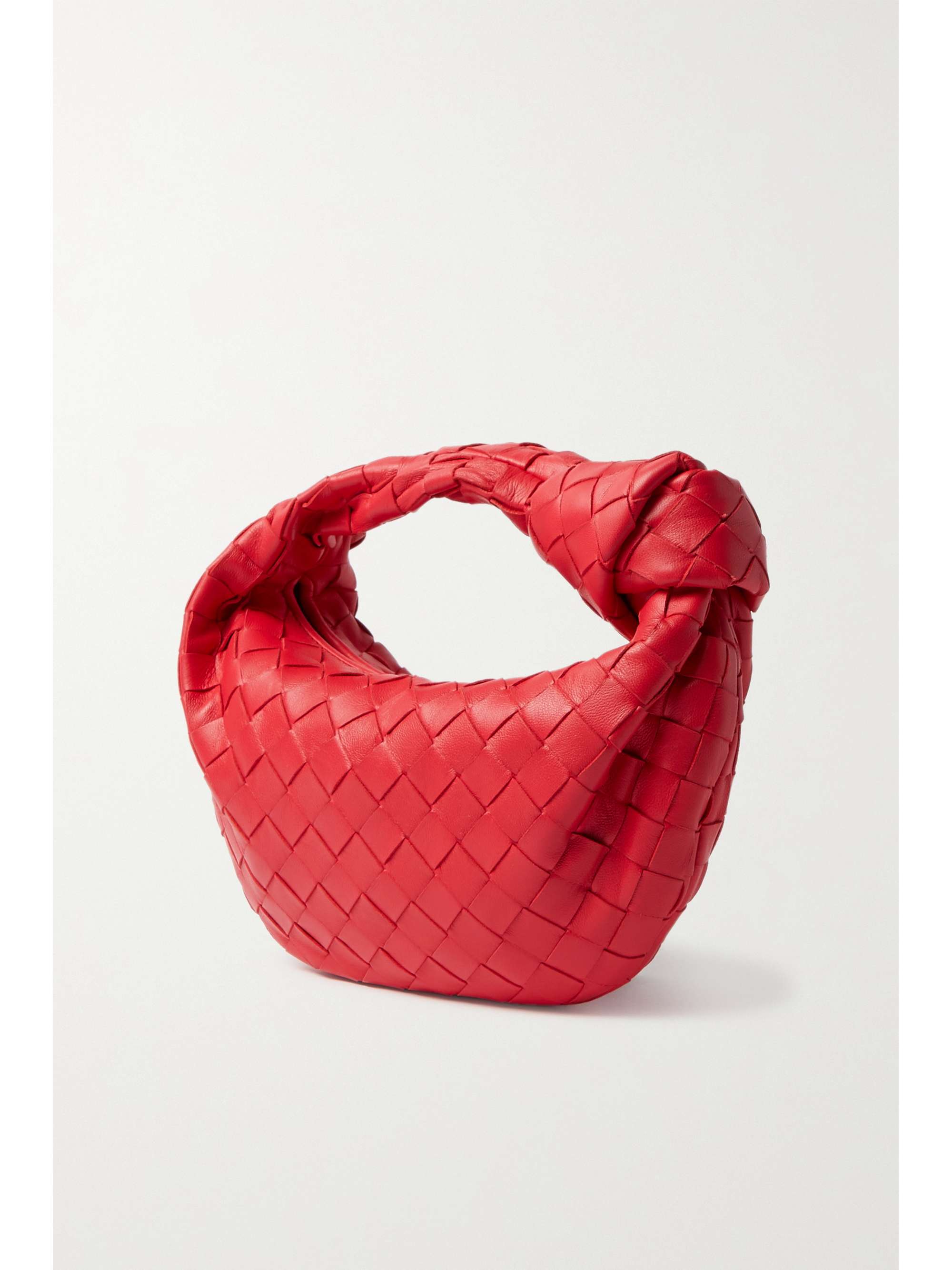 BOTTEGA VENETA Jodie mini knotted intrecciato leather tote