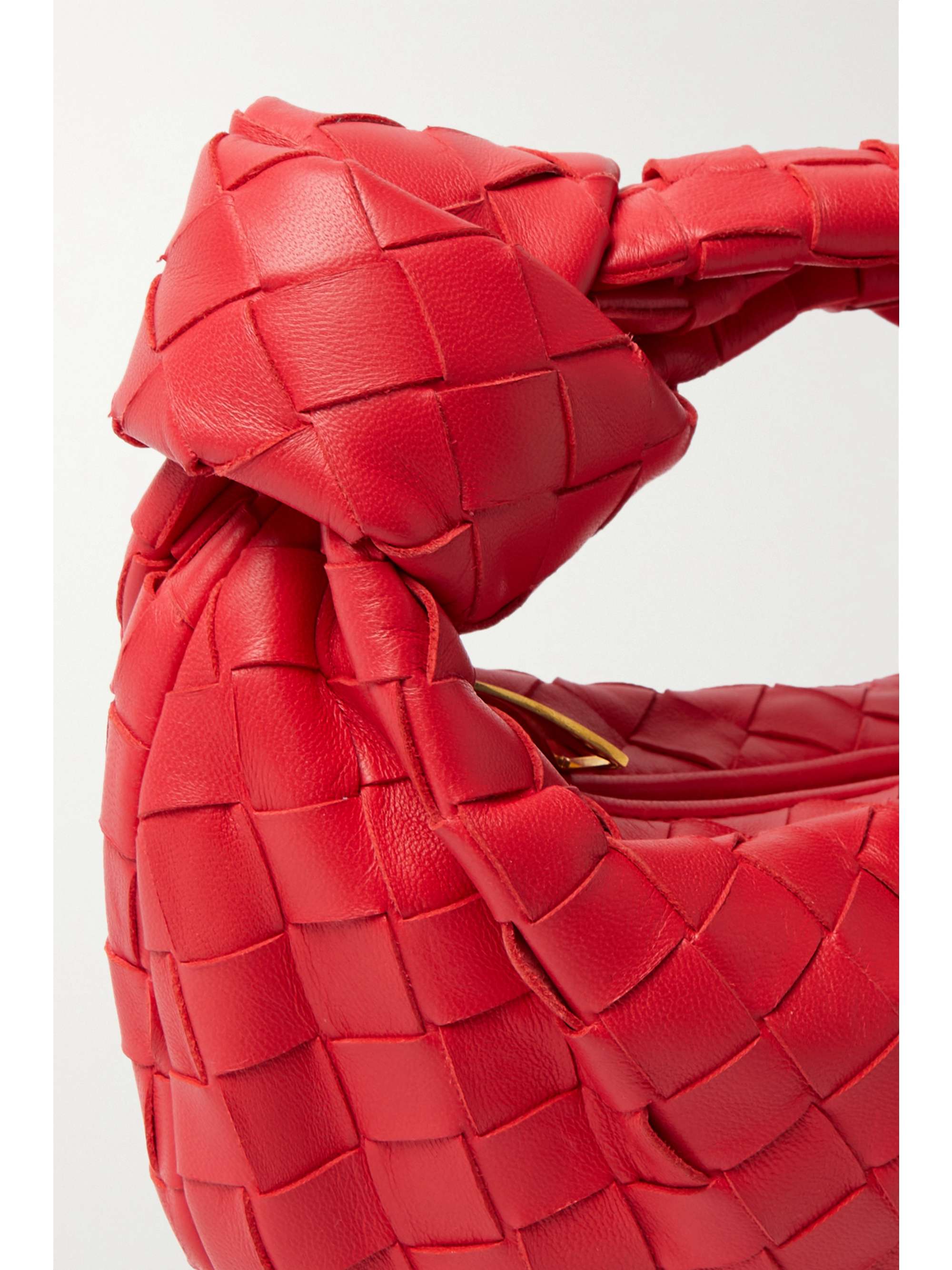 BOTTEGA VENETA Jodie mini knotted intrecciato leather tote