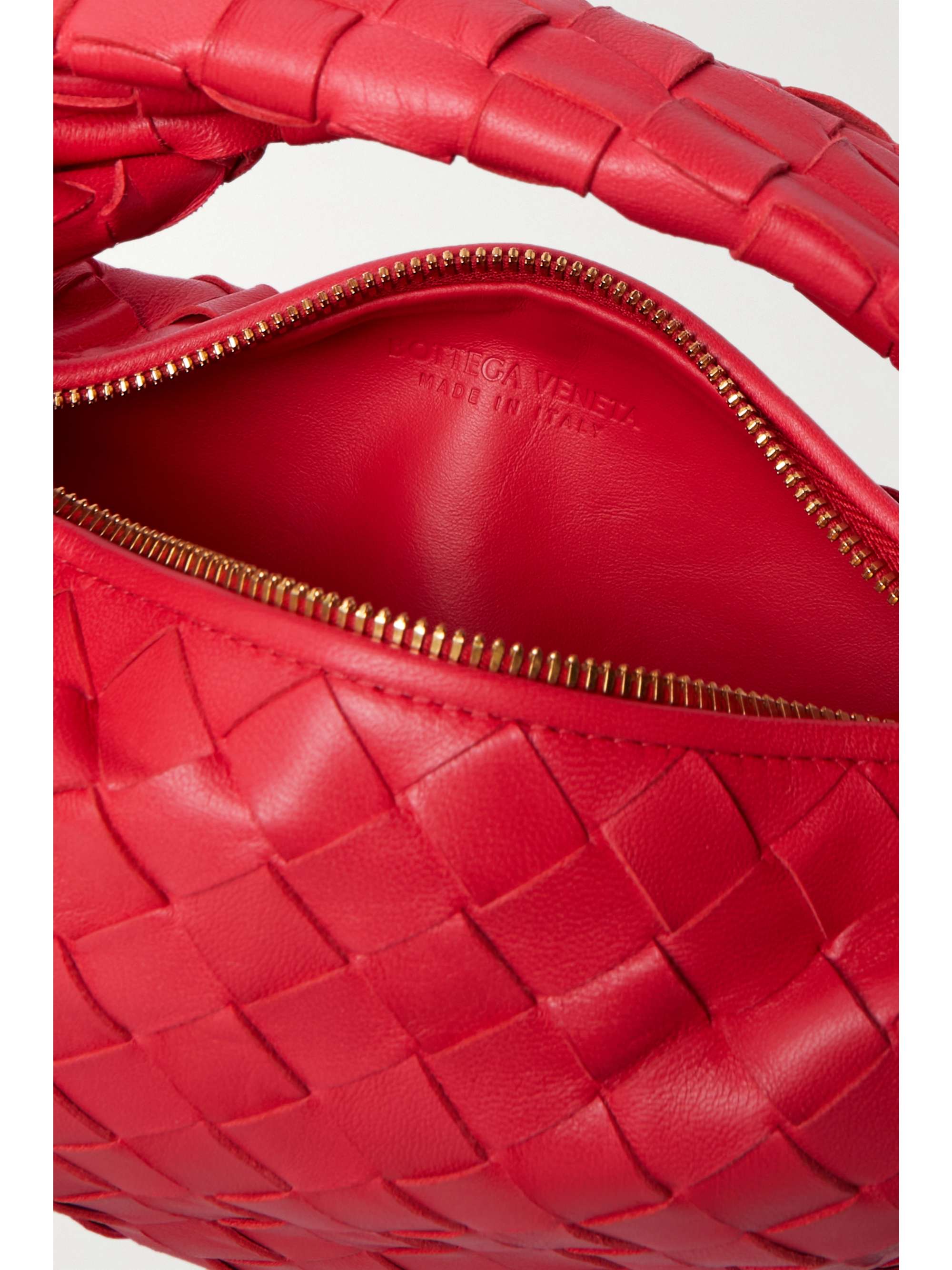BOTTEGA VENETA Jodie mini knotted intrecciato leather tote