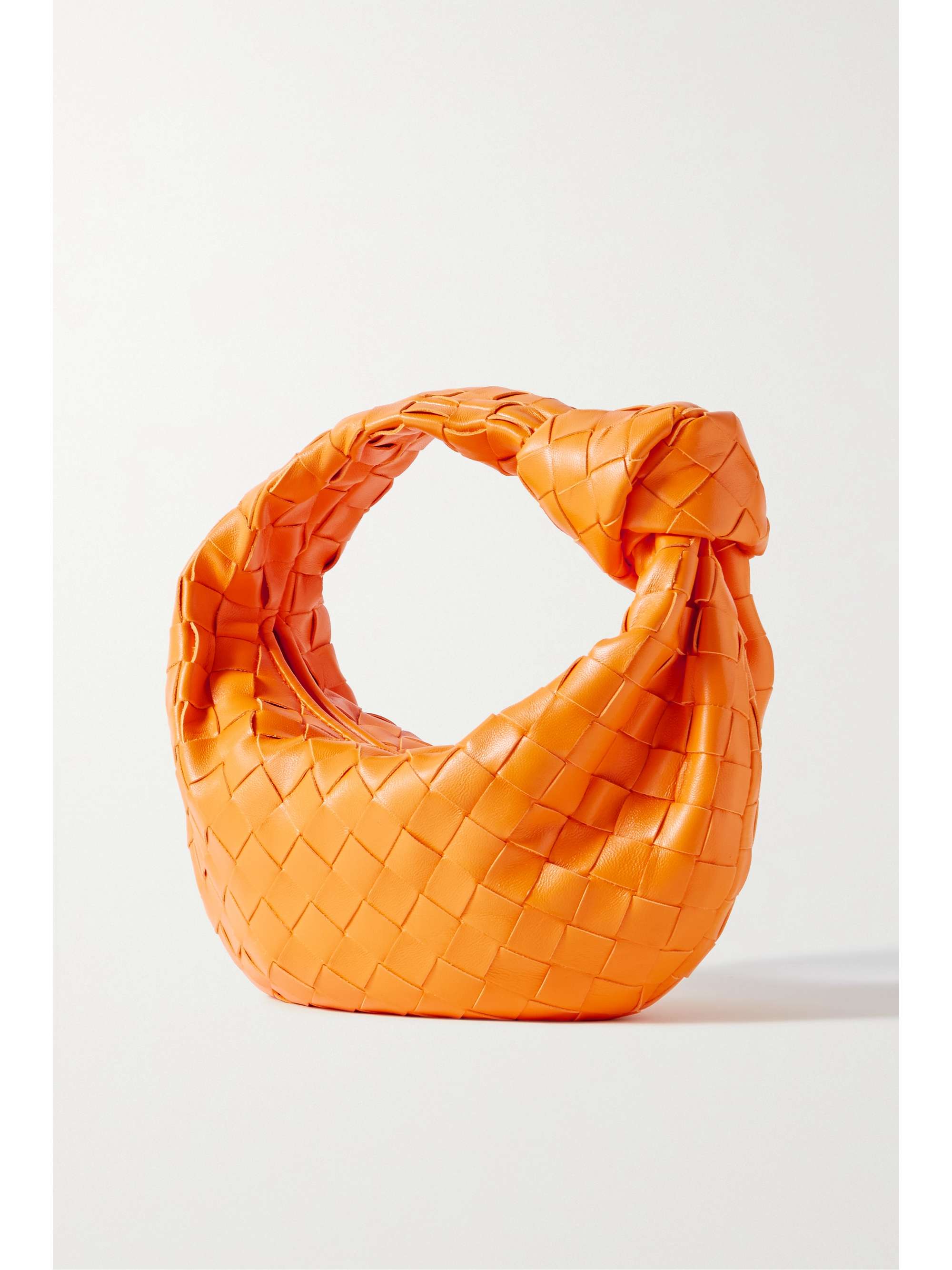 BOTTEGA VENETA Jodie mini knotted intrecciato leather tote