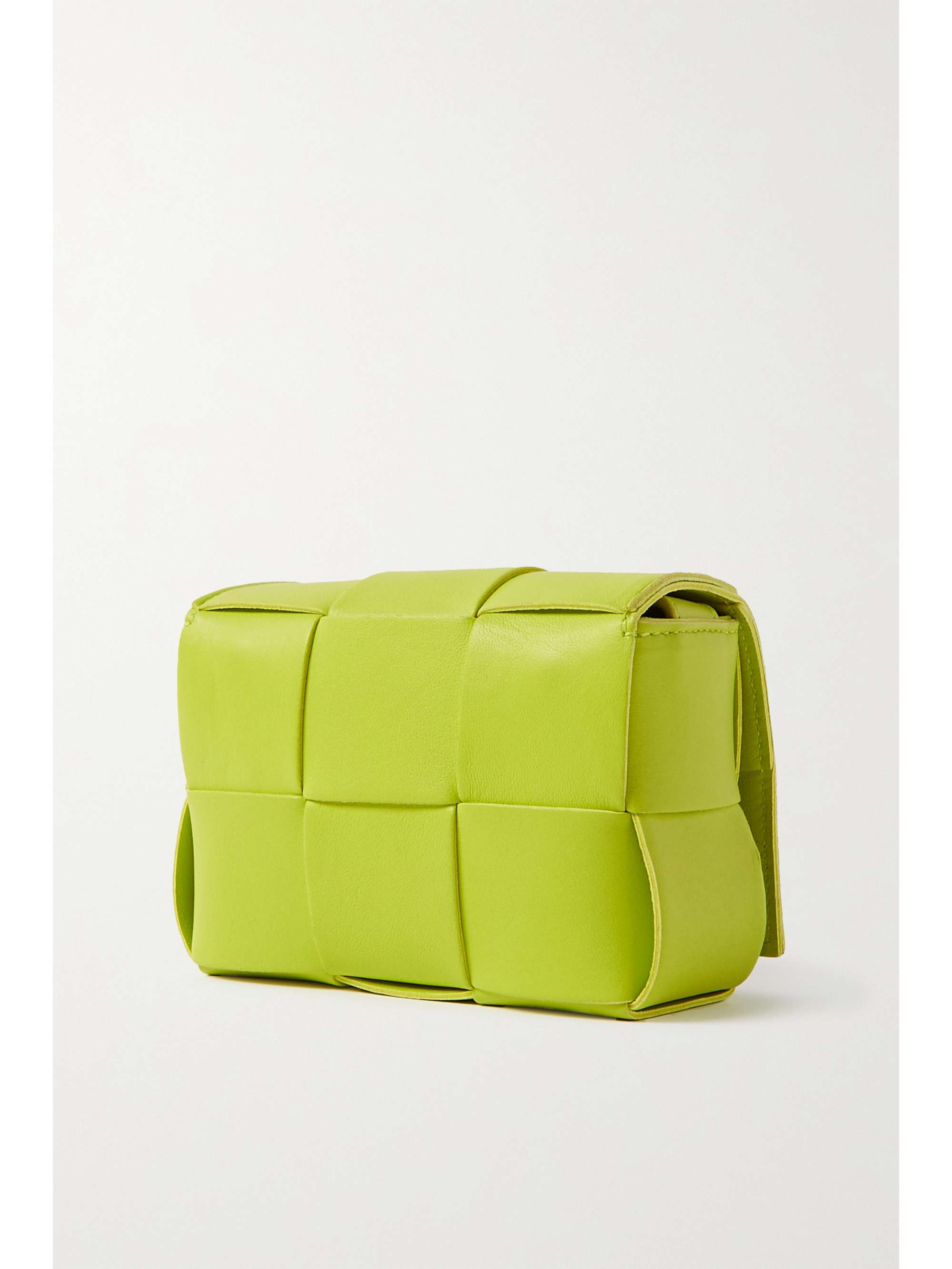 BOTTEGA VENETA Cassette mini intrecciato leather shoulder bag