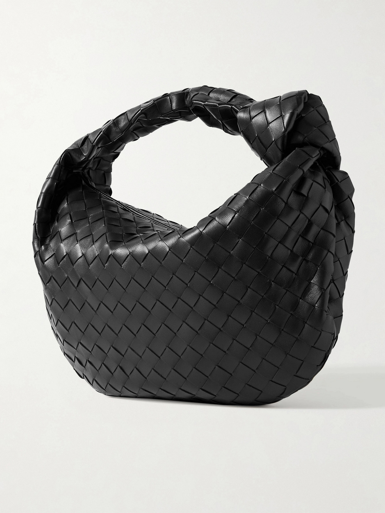 Jodie Small Intrecciato Leather Tote
